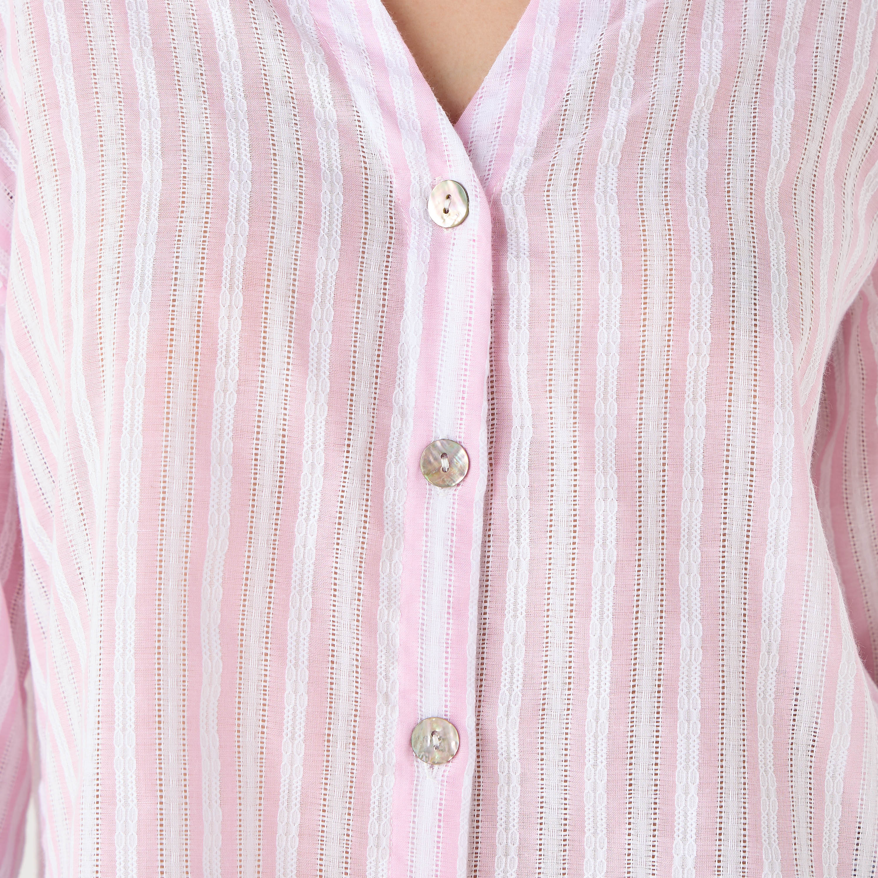 قميص مخطط من لي كوبر-women-clothing-shirtsandblouses-shirts-image-5