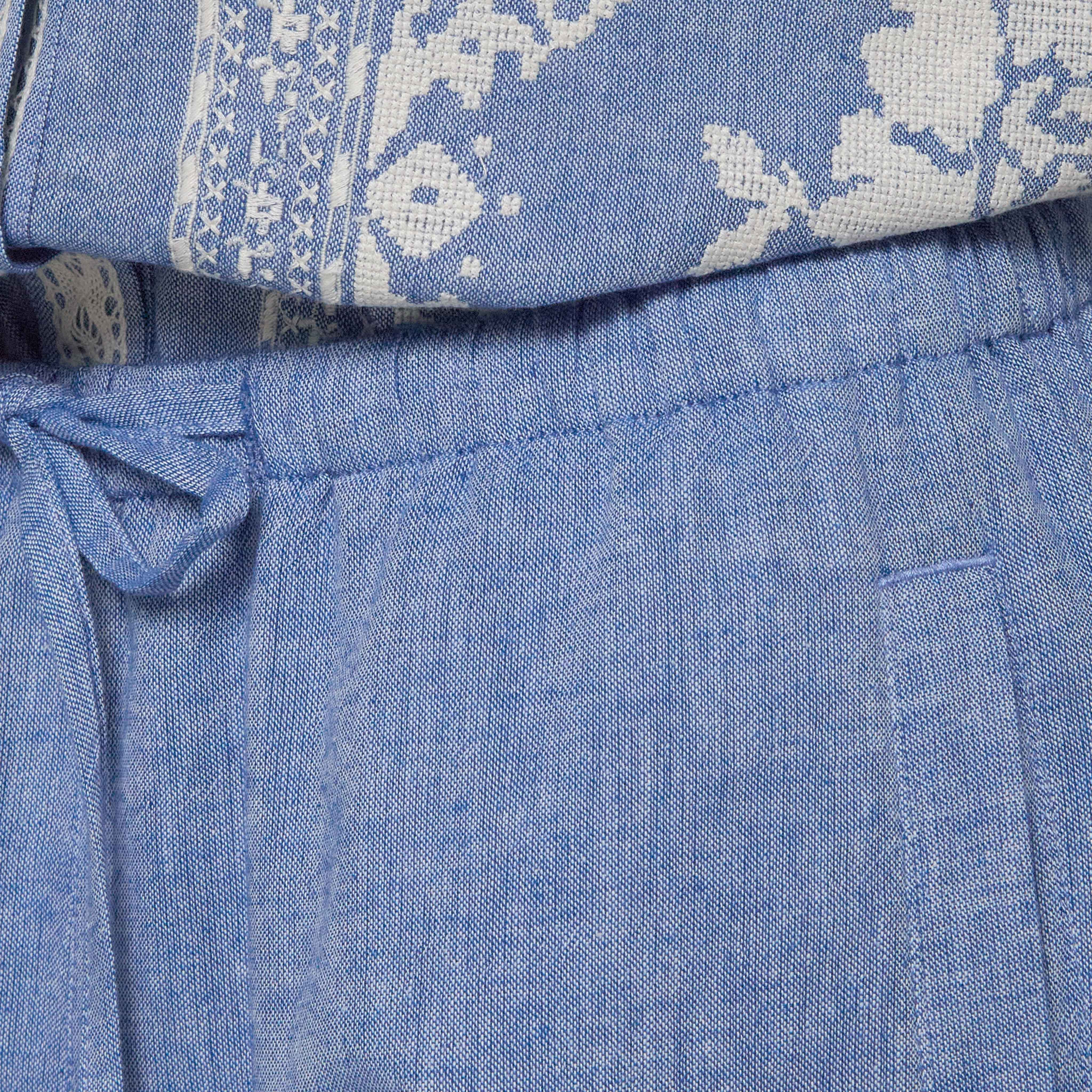 Lee Cooper Mid-Rise Pull-On Pants Chambray-women-clothing-bottoms-trousers-image-2
