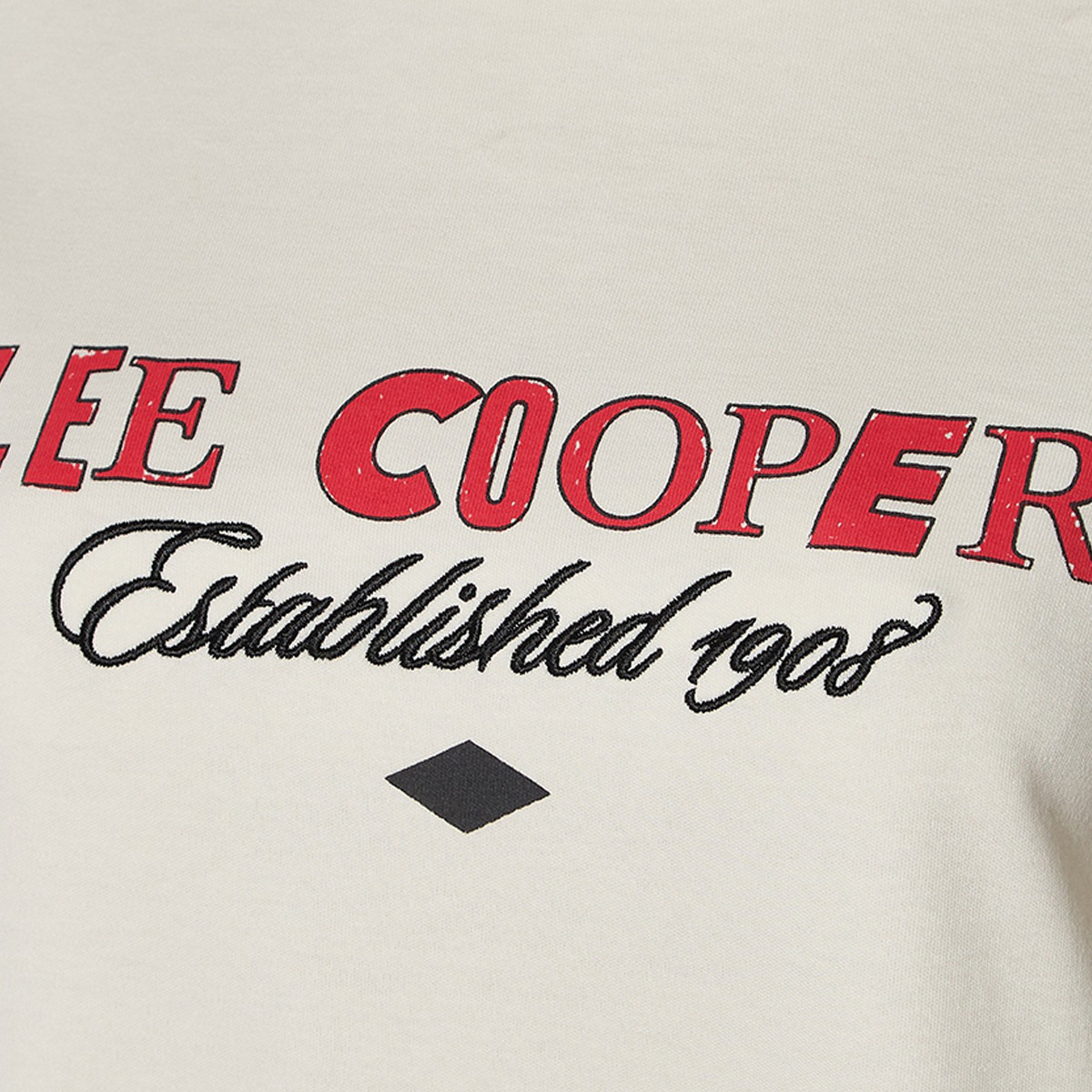 Lee Cooper Relaxed Fit Cotton T-shirt with Embroidery-women-clothing-tshirts-image-2