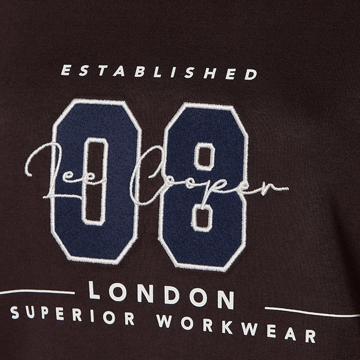 Lee Cooper Relaxed Fit Cotton T-shirt with Embroidery-women-clothing-tshirts-image-2