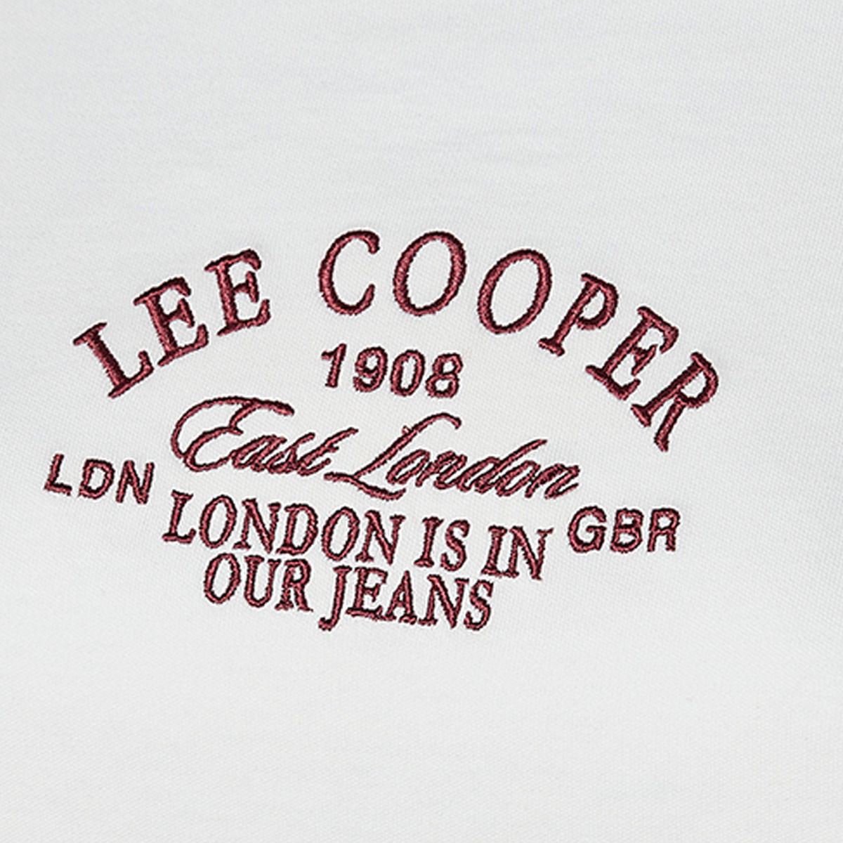Lee Cooper Relaxed Fit Cotton T-shirt with Logo Print-women-clothing-tshirts-image-2