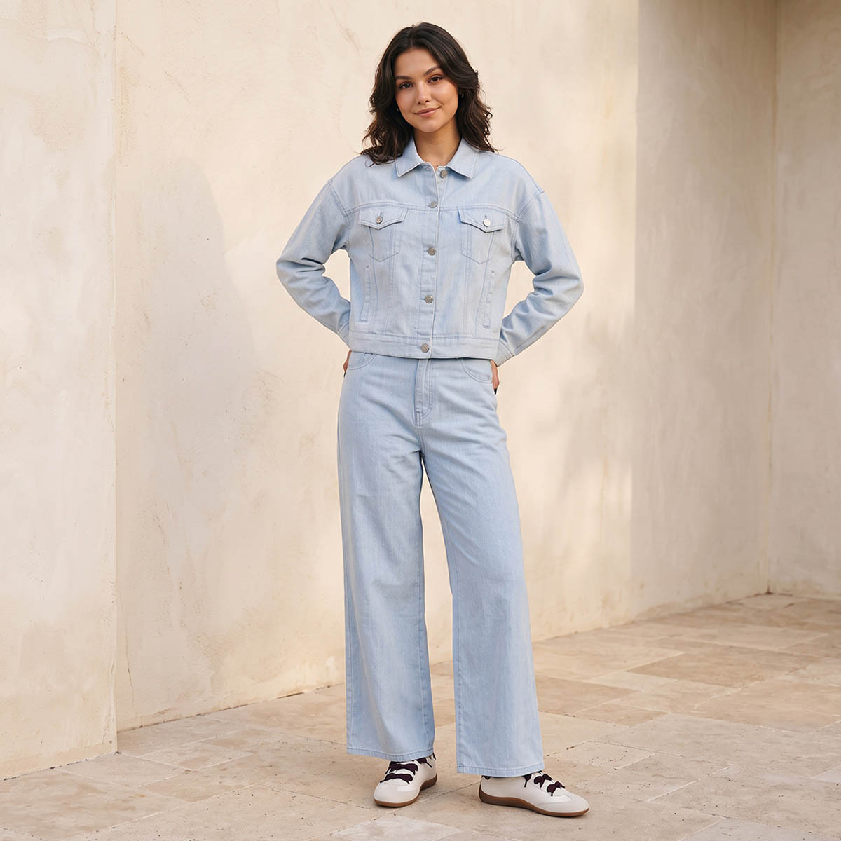 Lee Cooper Linen Blend Straight Fit Jeans-women-clothing-bottoms-jeans-image-5