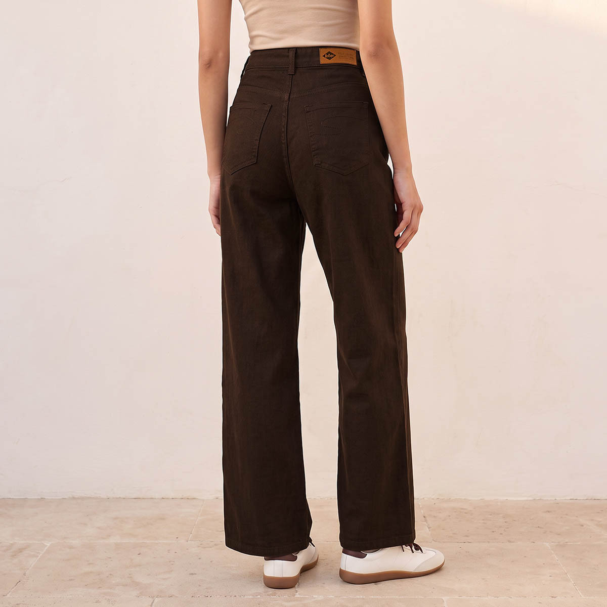 Lee Cooper Linen Blend Straight Fit Jeans-women-clothing-bottoms-jeans-image-3