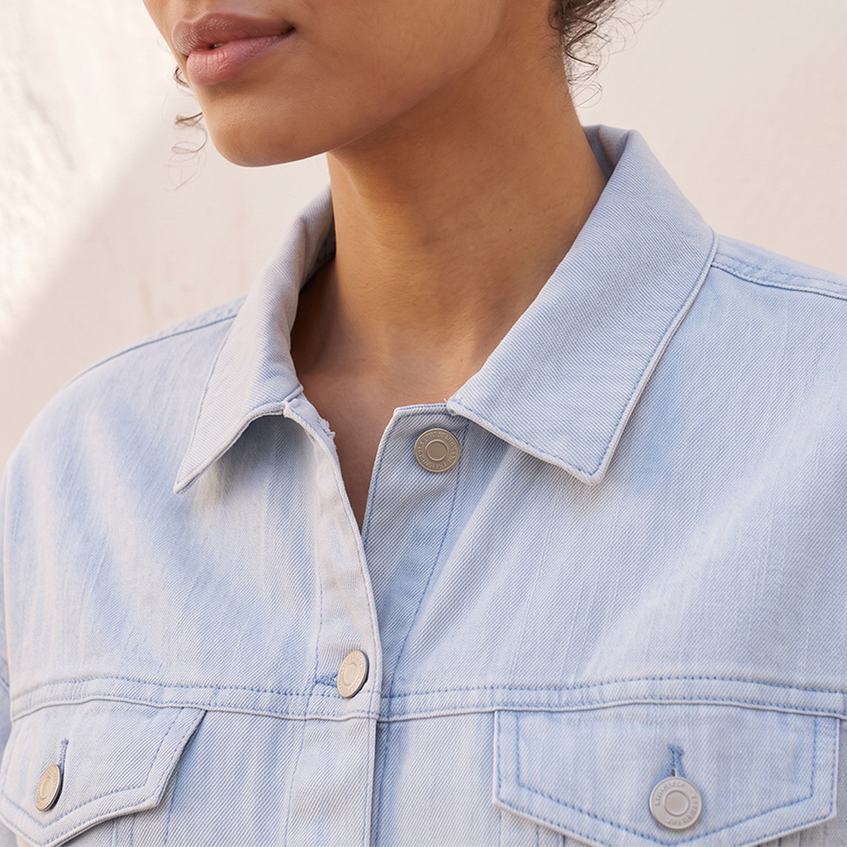 Lee Cooper Linen Blend Trucker Jacket-women-winterwear-coatsandjackets-jackets-image-8