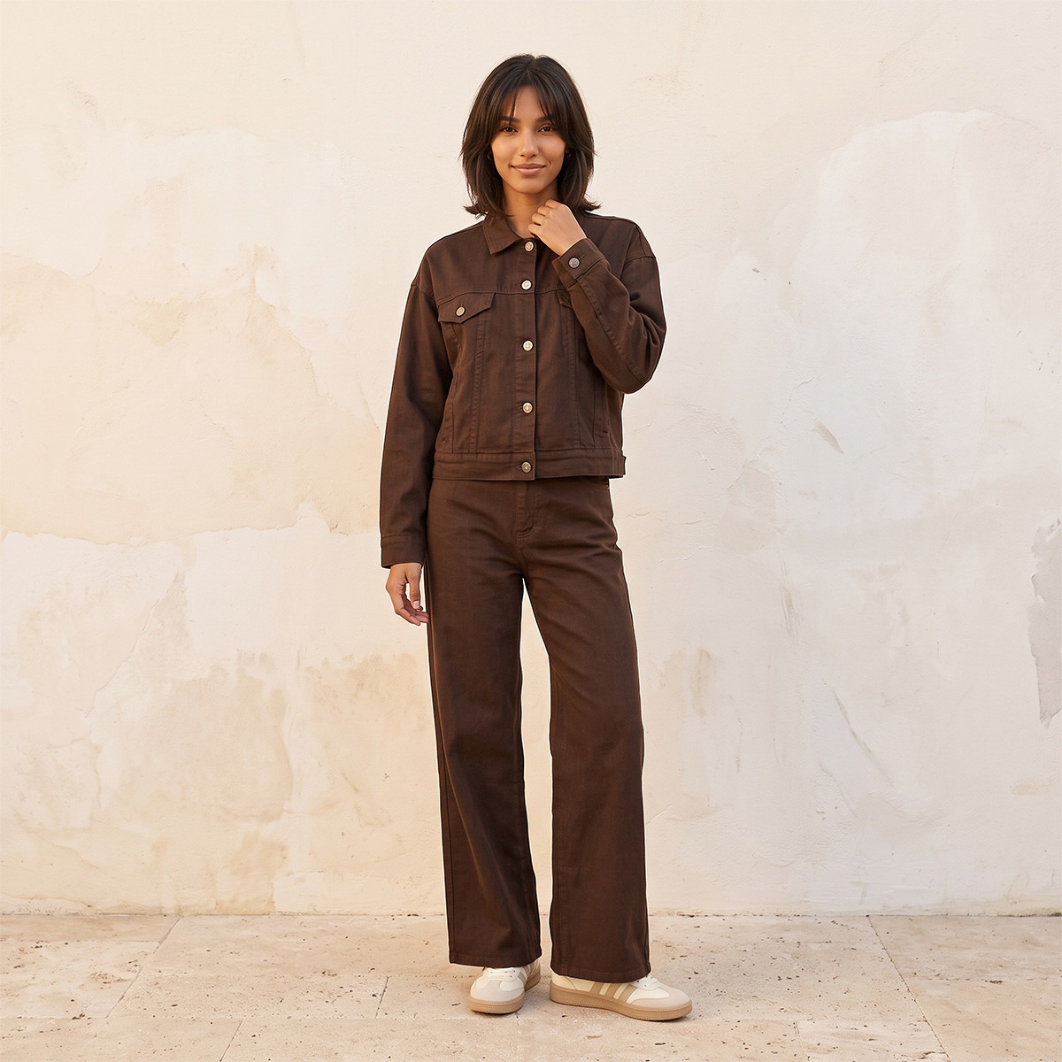 جاكيت تراكر من مزيج الكتّان من لي كوبر-women-winterwear-coatsandjackets-jackets-image-3
