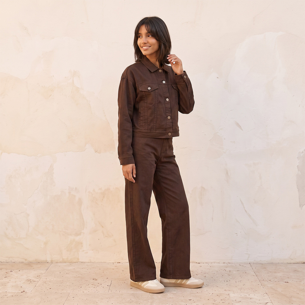 جاكيت تراكر من مزيج الكتّان من لي كوبر-women-winterwear-coatsandjackets-jackets-image-5