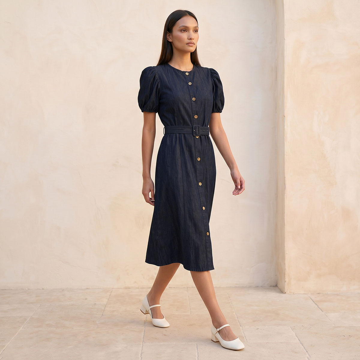 Lee Cooper Dress with Belt-women-clothing-dresses-image-3