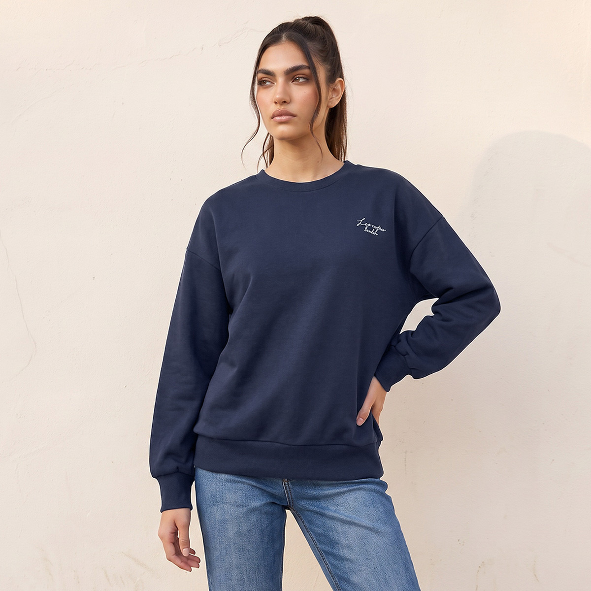 سويت شيرت بطبعات من لي كوبر-women-clothing-hoodiesandsweatshirts-sweatshirts-image-3