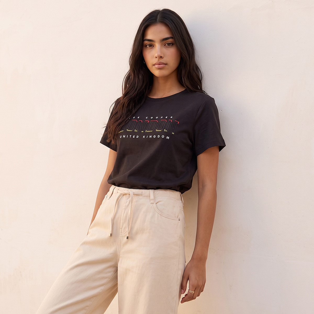 Lee Cooper Relaxed Fit Cotton T-shirt-PROMO_SP_SA_2FOR69_110625-image-1