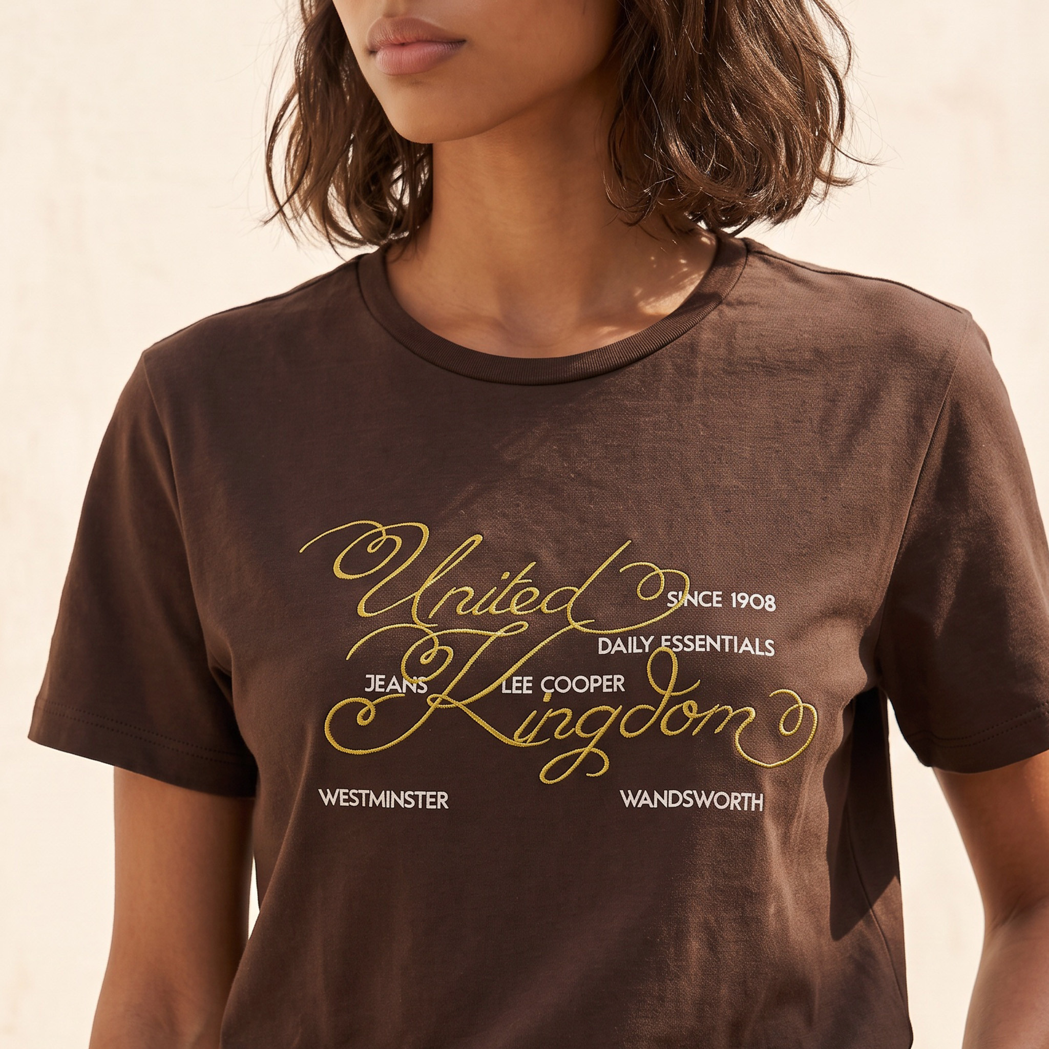 Lee Cooper Relaxed Fit Cotton T-shirt-women-clothing-tshirts-image-5