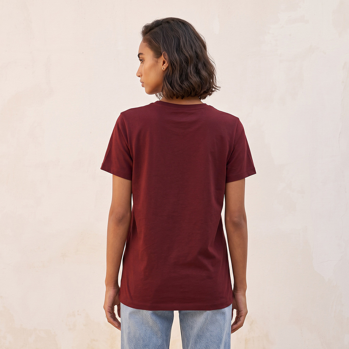 Lee Cooper Relaxed Fit Cotton Logo T-shirt-women-clothing-tshirts-image-3