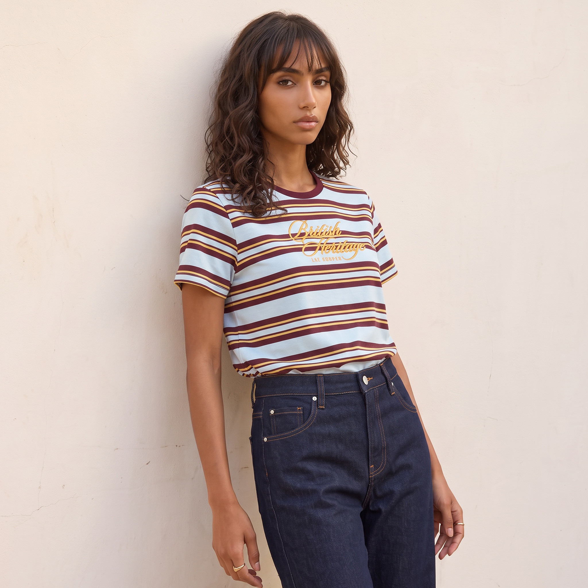 Lee Cooper Relaxed Fit Cotton Logo T-shirt-women-clothing-tshirts-image-4