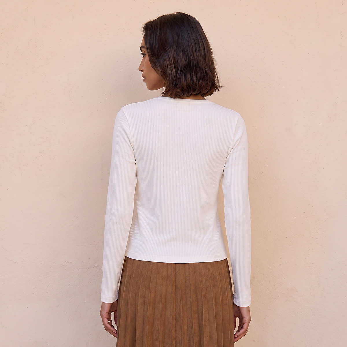 Lee Cooper Ribbed Cardigan with Scallop Trim-women-clothing-cardigansandjumpers-cardigans-image-4