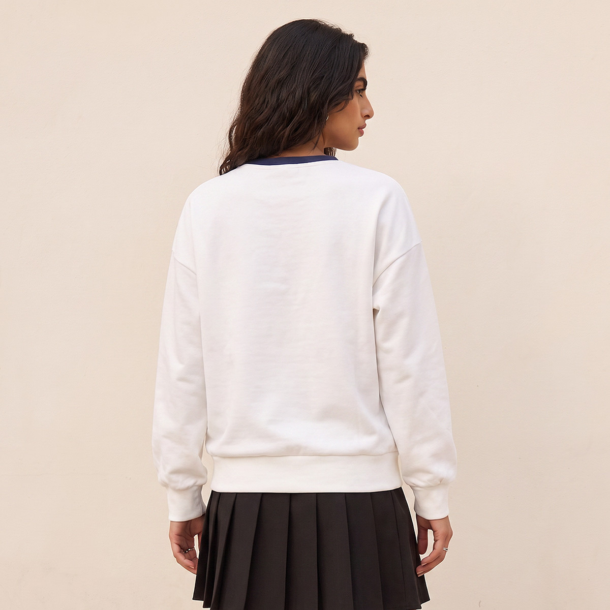 Lee Cooper Oversized Sweatshirt with Logo Print-women-clothing-hoodiesandsweatshirts-sweatshirts-image-3