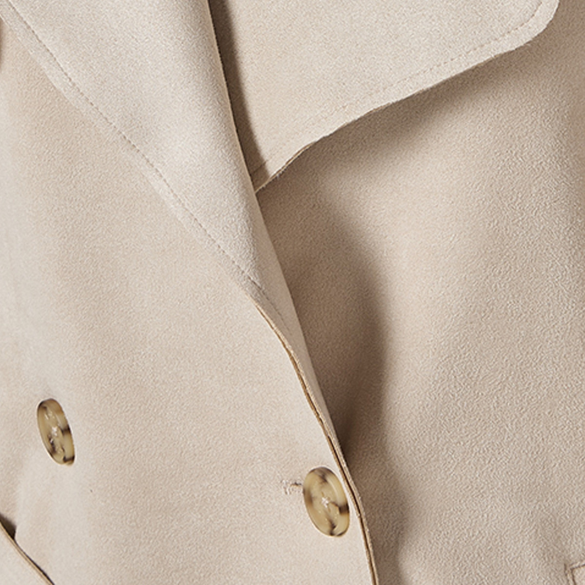 Lee Cooper Suede Trench Jacket with Belt-women-winterwear-coatsandjackets-jackets-image-5
