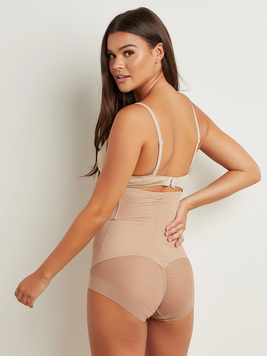 سروال بتصميم مشد وخصر عالي من ستايلي-women-clothing-lingerie-shapewear-image-2