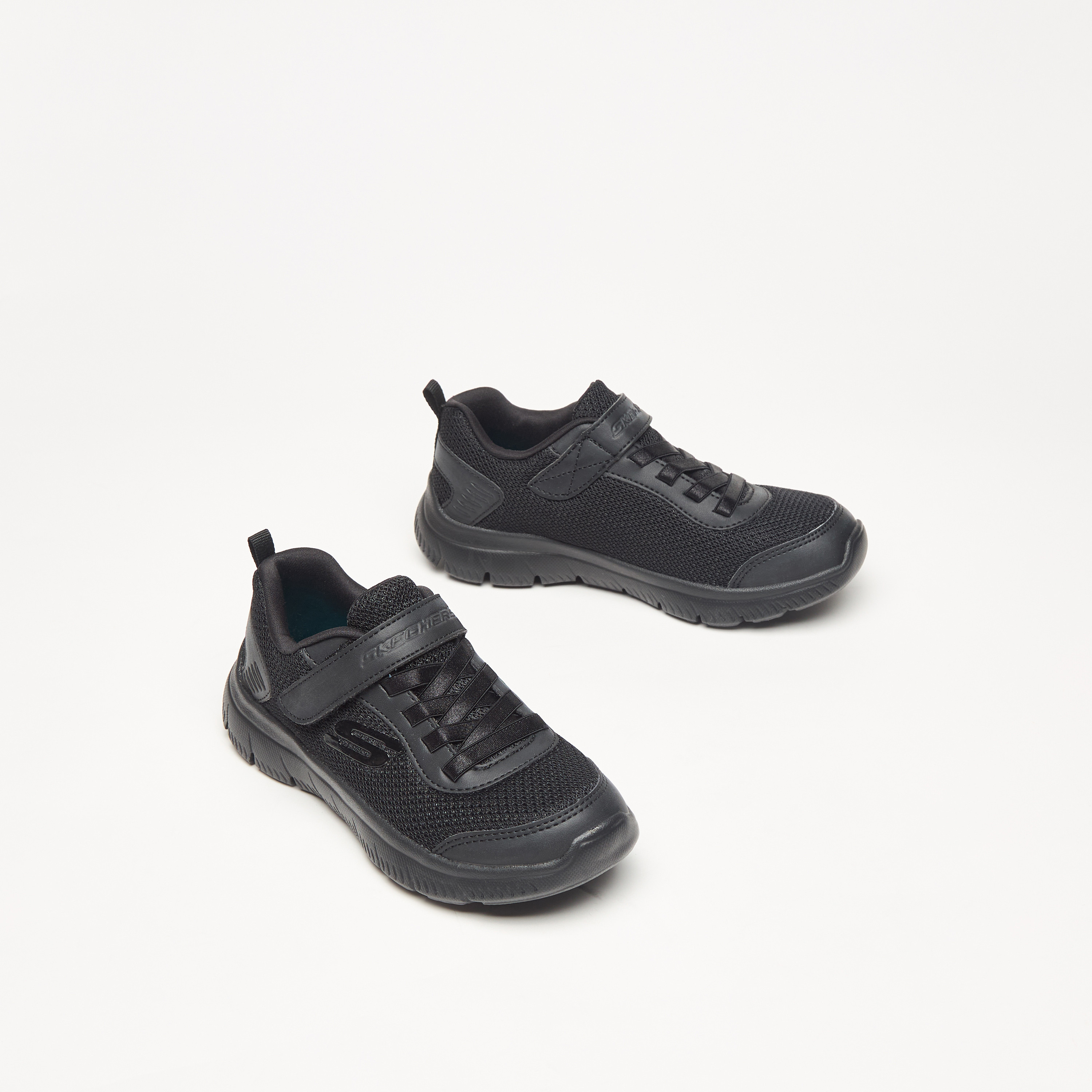 Skechers Summits Girls Memory Foam Sneakers | 302601L-boys-shoes-schoolshoes-image-1