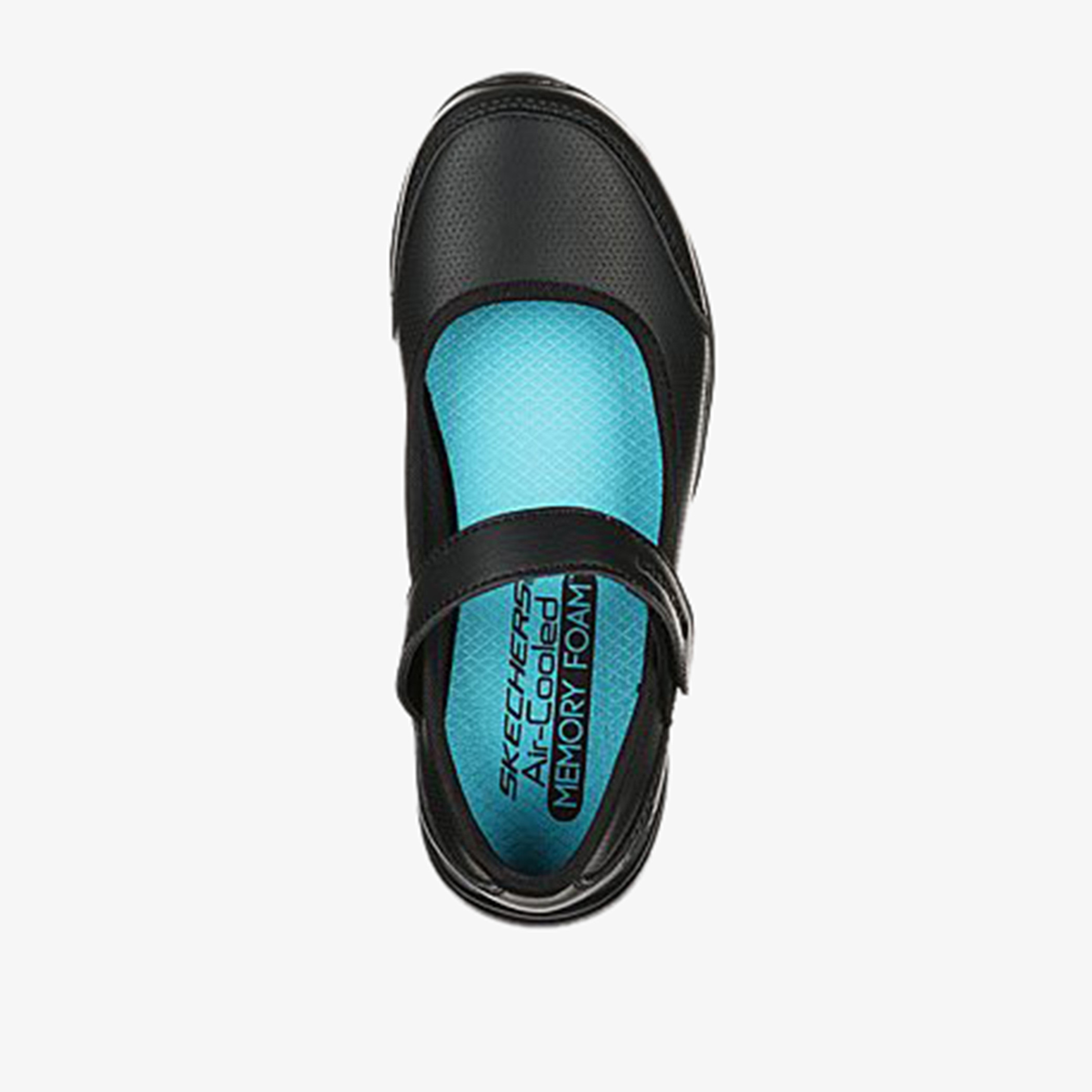 Girls black skechers outlet shoes