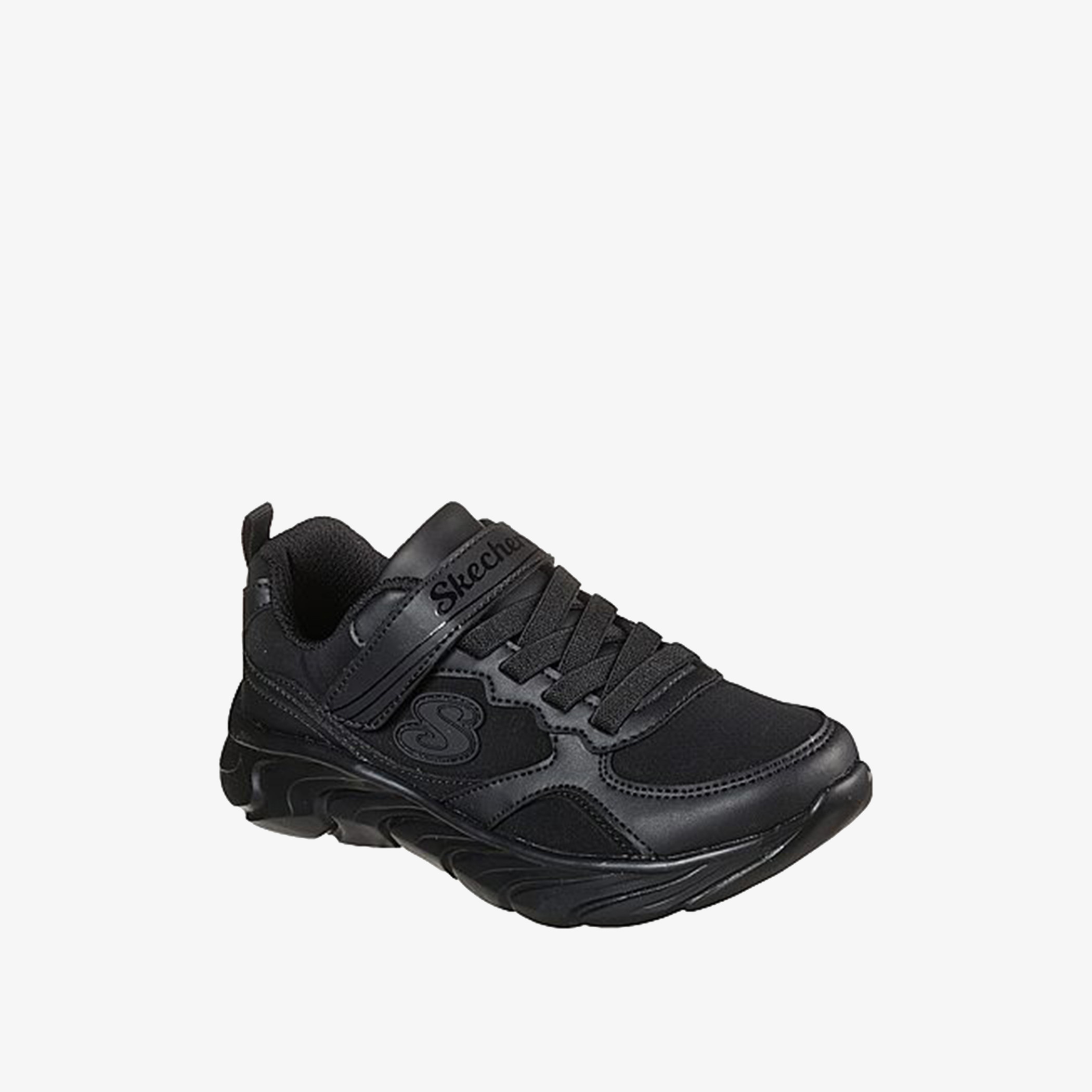 حذاء جري بارز الملمس بشريط إغلاق لاصق للأطفال من سكيتشرز - DYNAMIC DASH-girls-shoes-sports-image-1