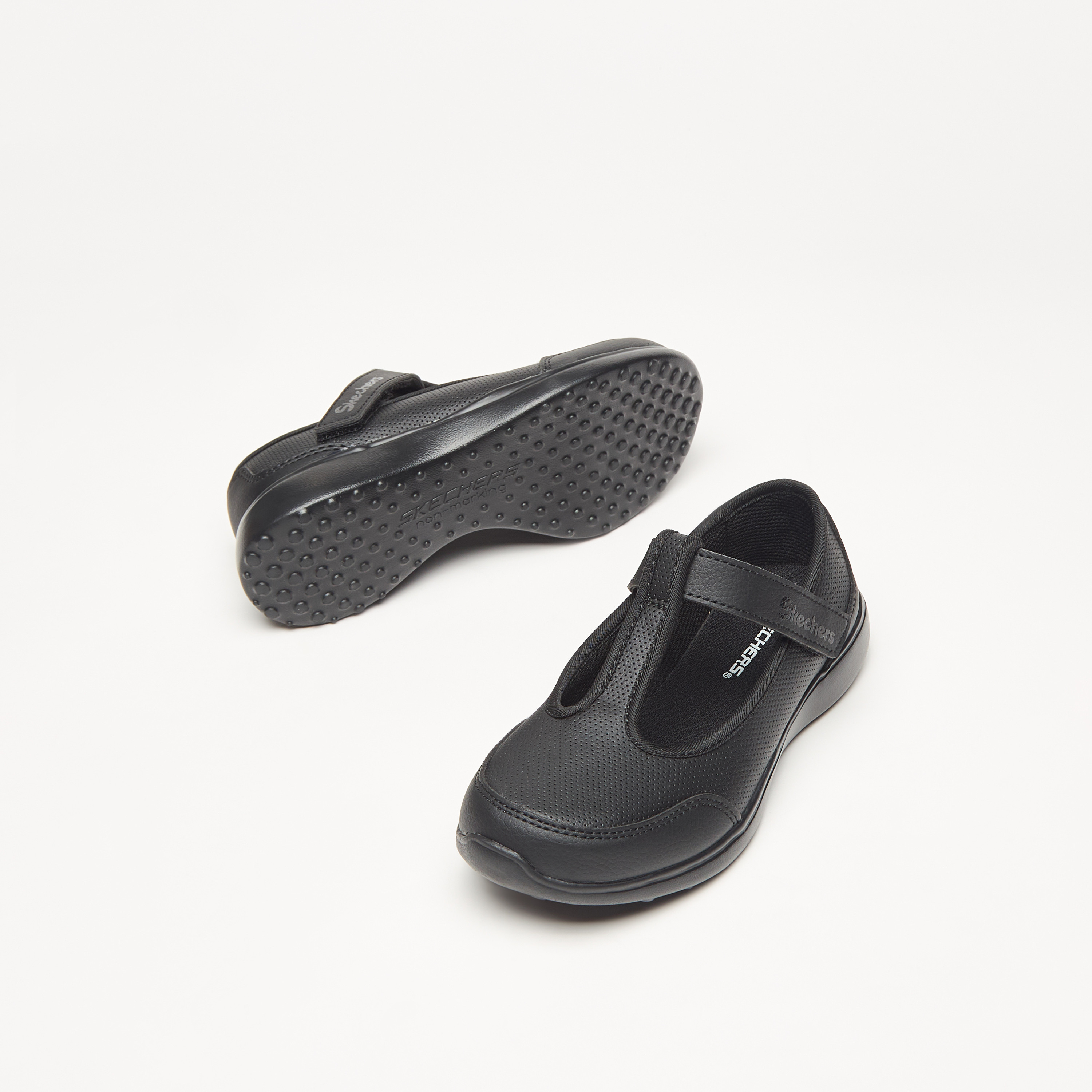 حذاء للبنات سهل الارتداء من سكيتشرز ميكروستريدس | 302626L-girls-shoes-schoolshoes-image-6