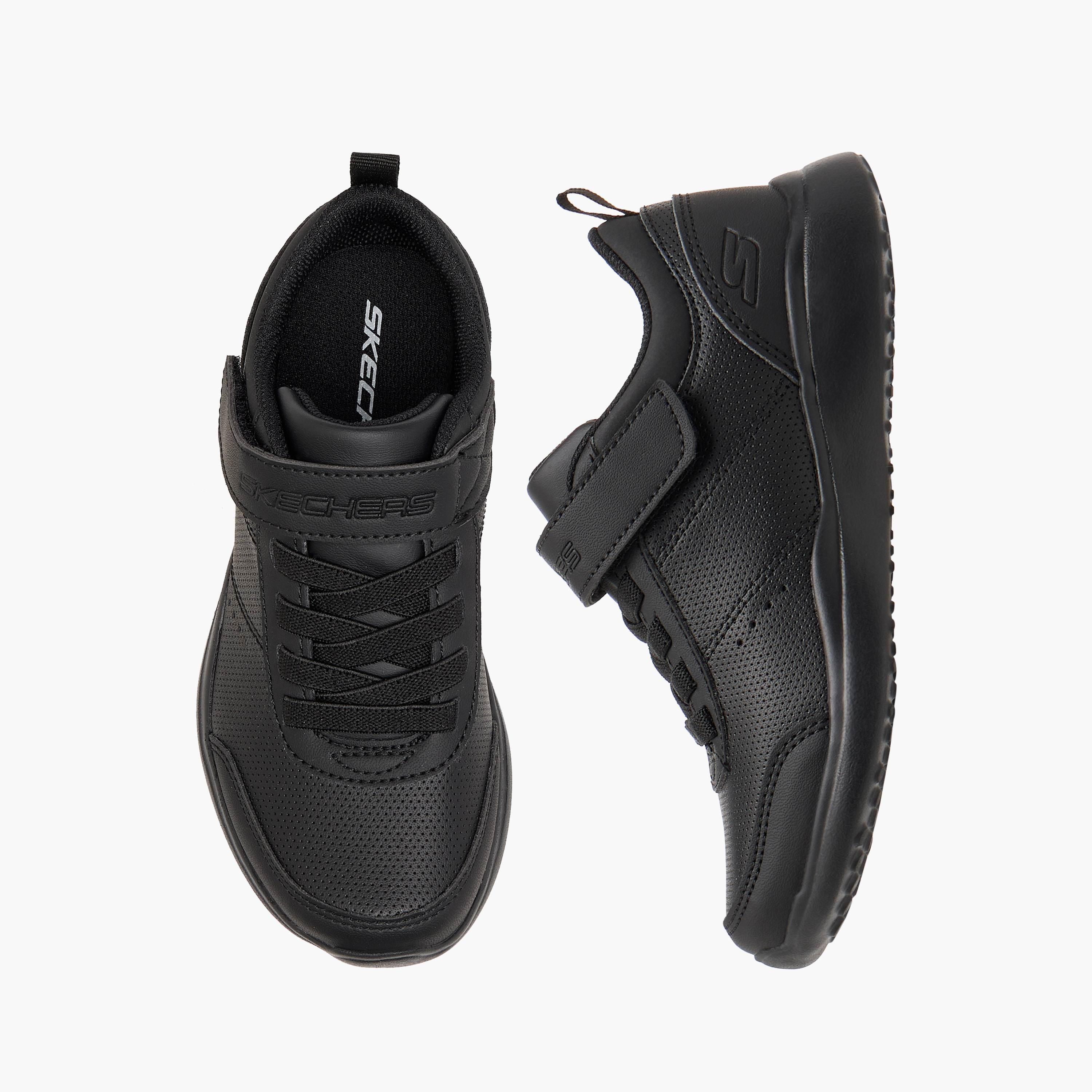 سكيتشرز- حذاء رياضي للأطفال مايكروسترايدز بخطاف وحلقة 302641L | OE-girls-shoes-sneakers-image-6