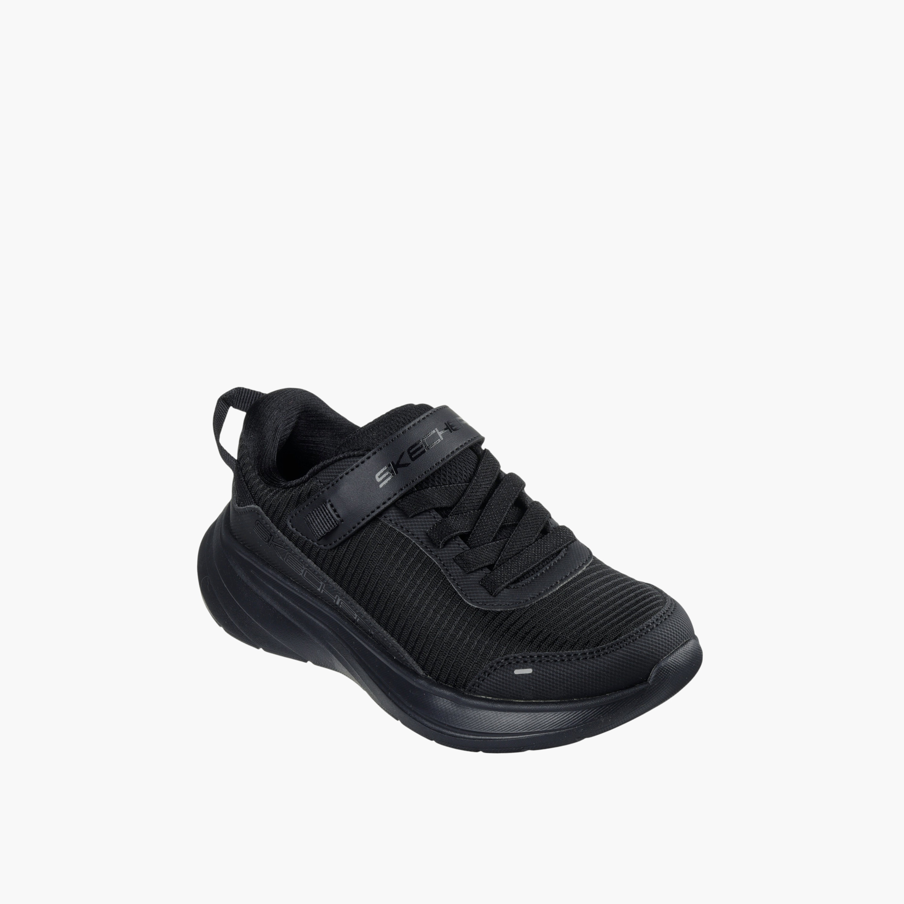 Skechers Boys' WAVE 92 School Shoes with Hook and Loop Closure - 302646L-BBK-boys-shoes-schoolshoes-image-1