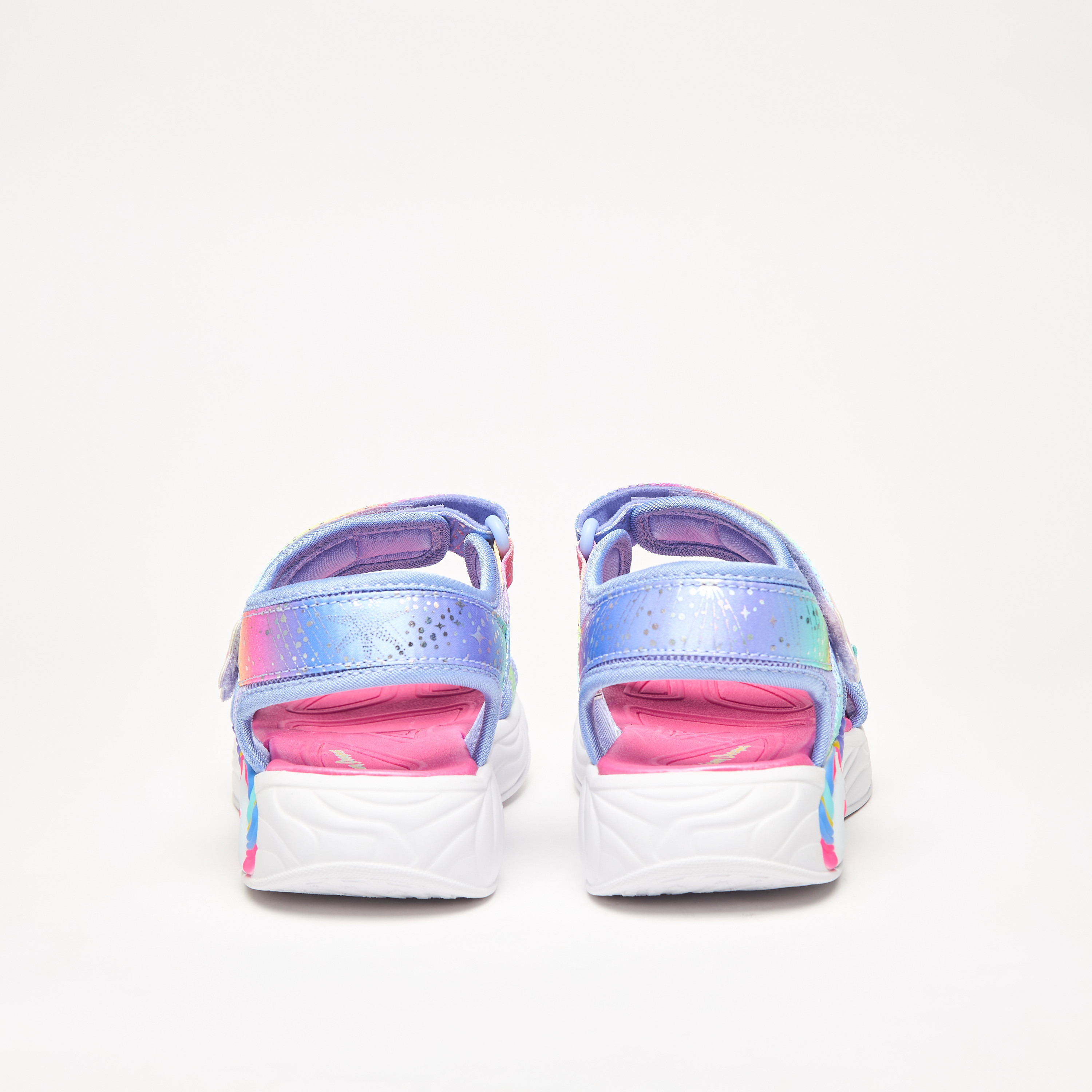 Skechers Unicorn Dreams Girls Memory Foam Sandals 302682L-BLMT | OE-girls-shoes-sandals-image-5