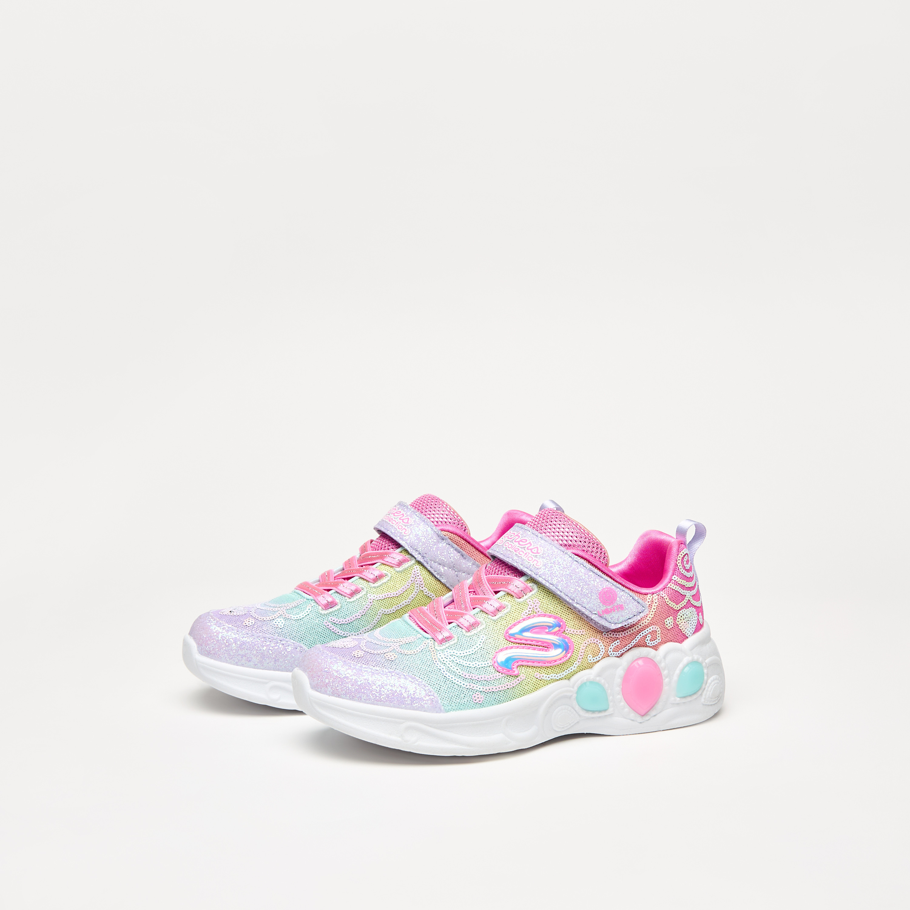 سكيتشرز حذاء رياضي برنسيس ويشز ميموري فوم للبنات 302686L-MLT | OE-girls-shoes-sneakers-image-2