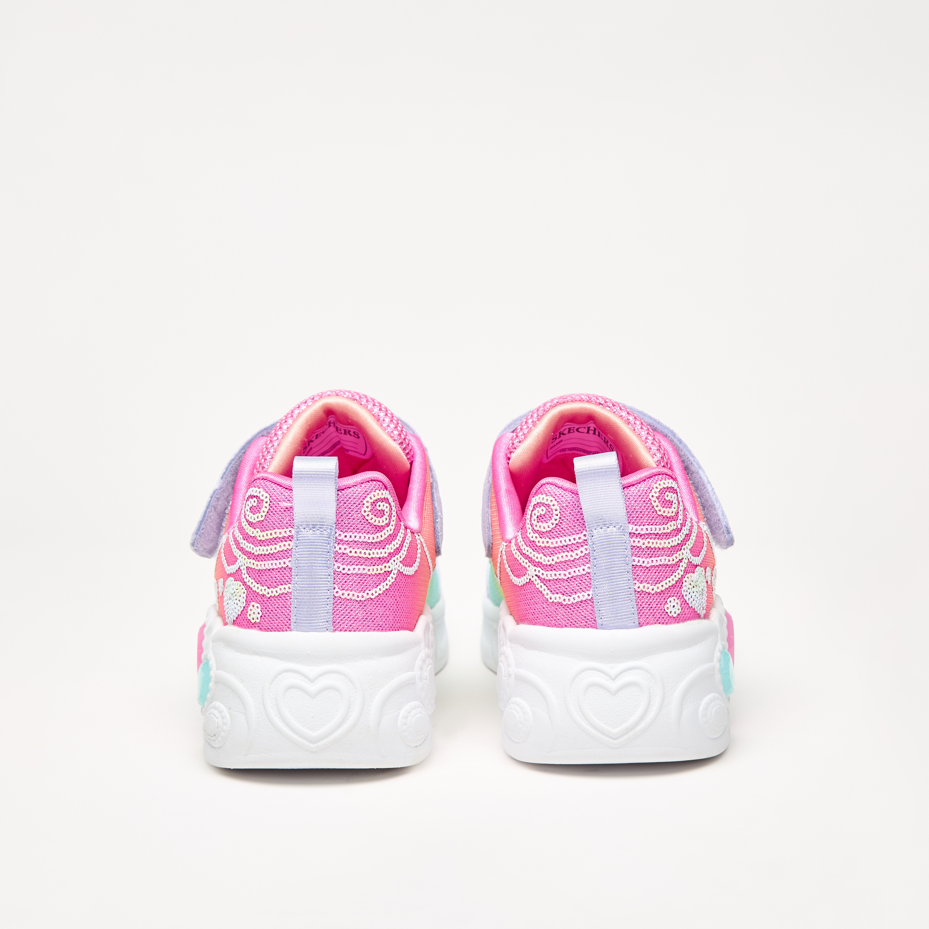 Skechers Princess Wishes Girls Memory Foam Sneakers 302686L-MLT | OE-girls-shoes-sneakers-image-5