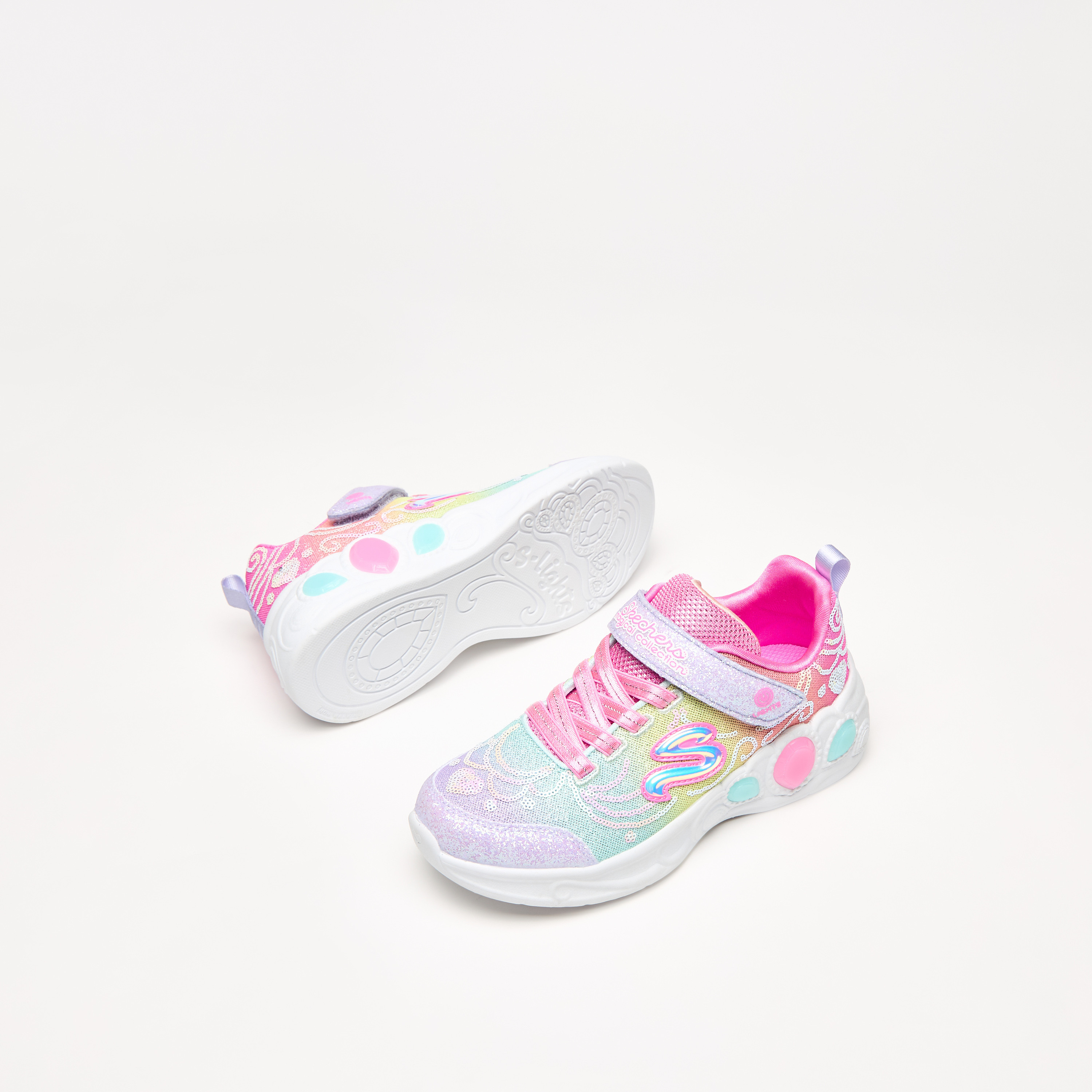 سكيتشرز حذاء رياضي برنسيس ويشز ميموري فوم للبنات 302686L-MLT | OE-girls-shoes-sneakers-image-6