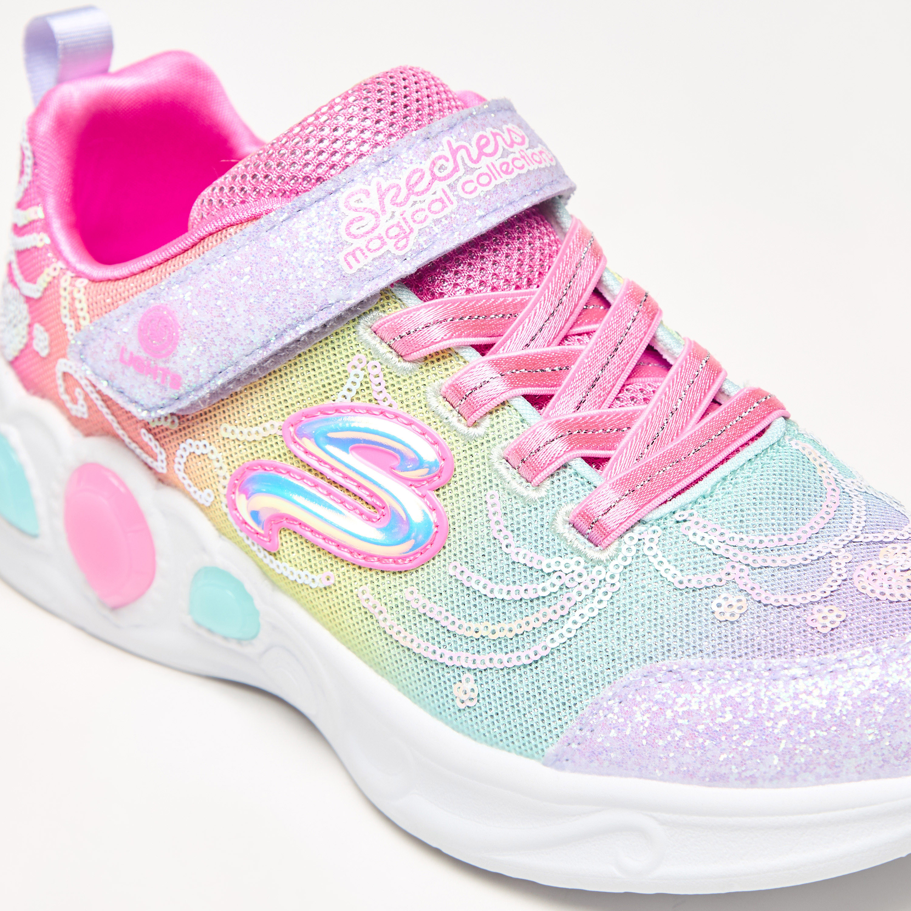 سكيتشرز حذاء رياضي برنسيس ويشز ميموري فوم للبنات 302686L-MLT | OE-girls-shoes-sneakers-image-7