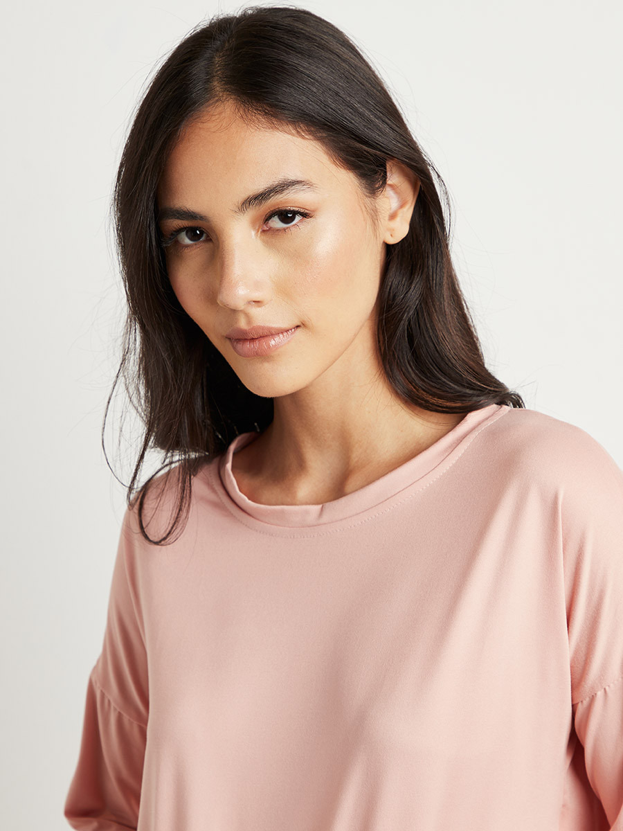 مجموعة من بلوزة وبنطلون بيجاما من ستايلي-women-clothing-nightwear-pyjamas-bottoms-image-4