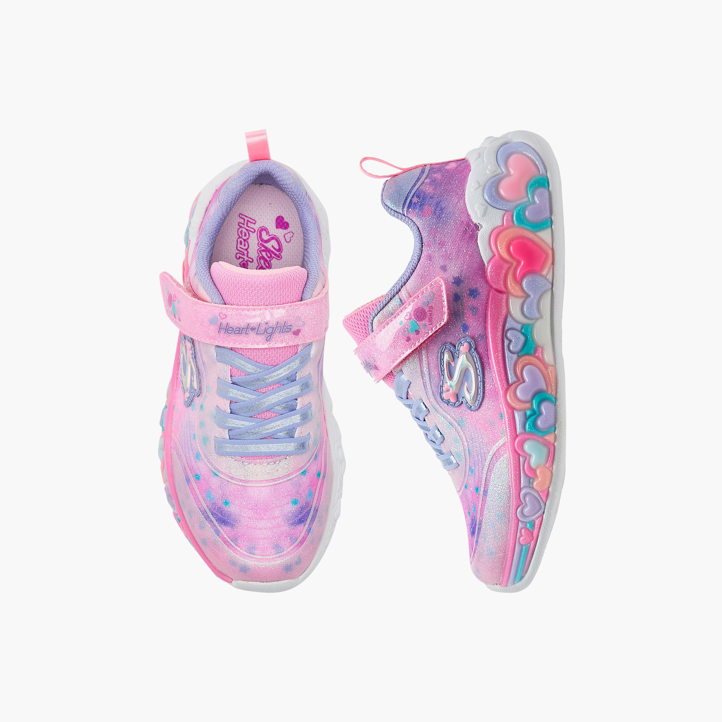 سكيتشرز - حذاء رياضي اتيرنال هارت لايتس هوك اند لوب - للبنات  302696L | OE-girls-shoes-sneakers-image-1