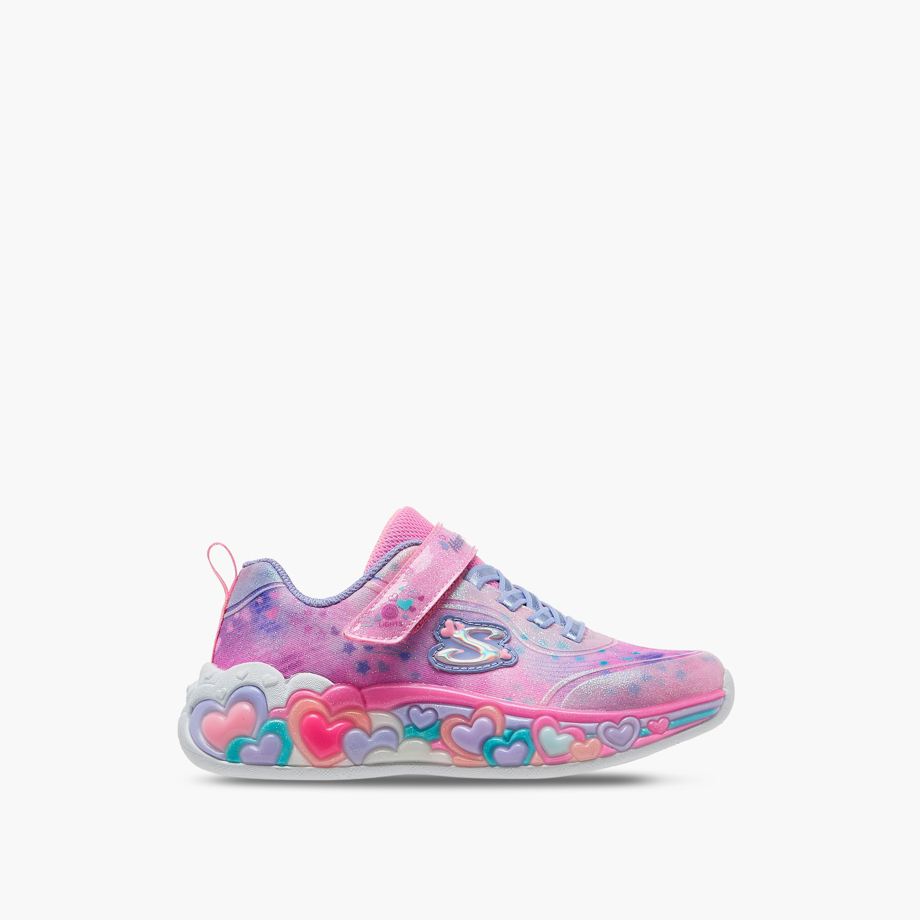 سكيتشرز - حذاء رياضي اتيرنال هارت لايتس هوك اند لوب - للبنات  302696L | OE-girls-shoes-sneakers-image-3