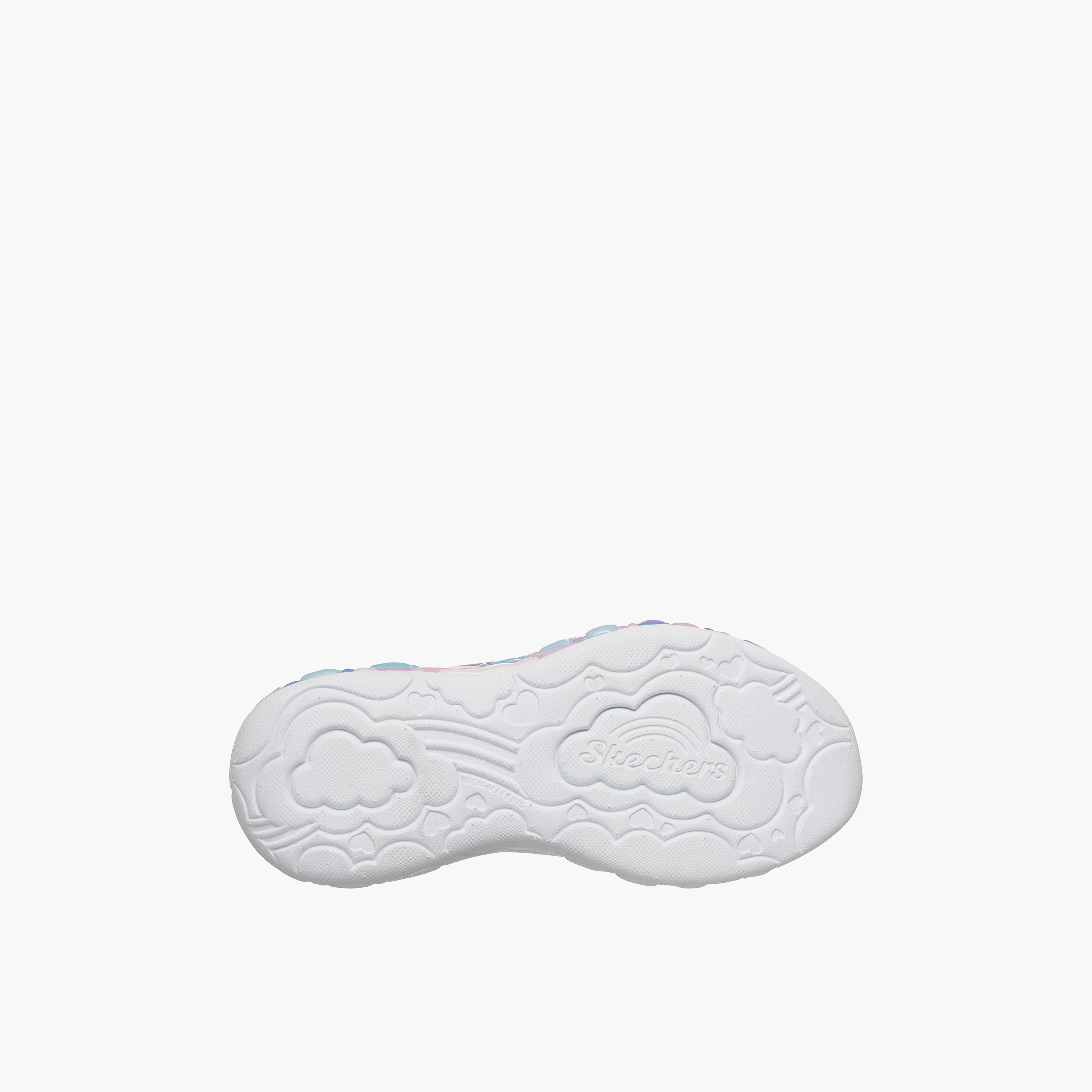 Skechers Girls ETERNAL HEART LIGHTS Hook & Loop Light-Up Ankle Sneakers-girls-shoes-sneakers-image-6