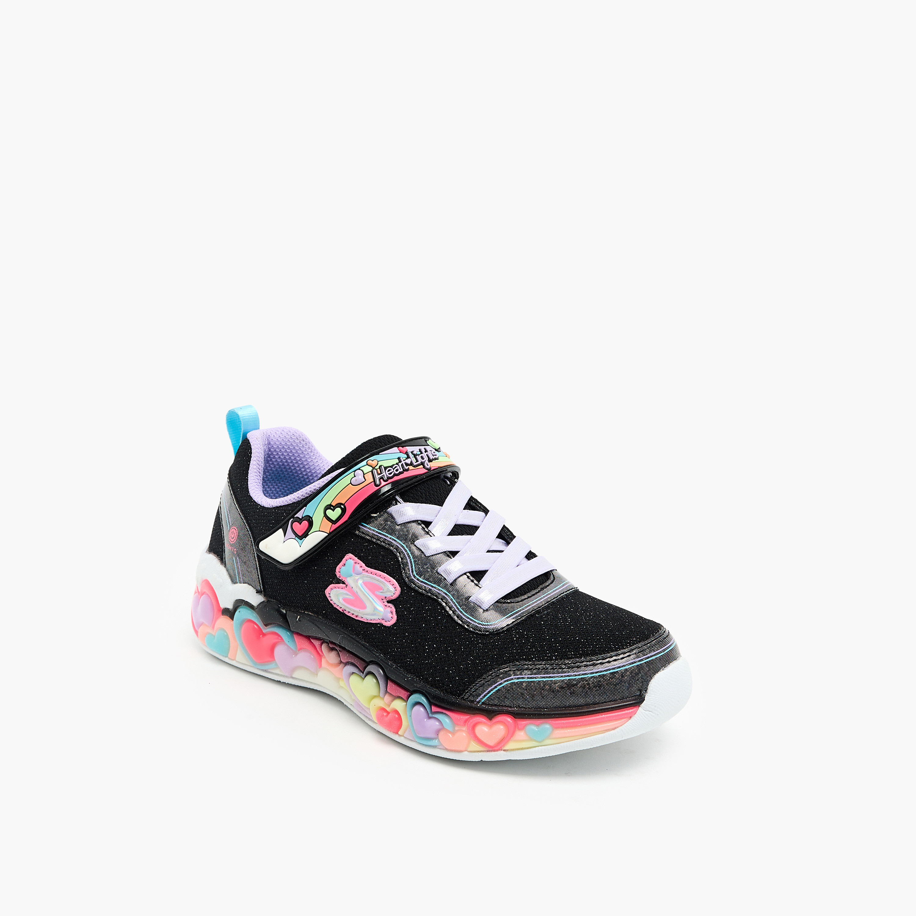 سكيتشرز- حذاء رياضي للبنات "إترنال هارت لايتس" بخطاف وحلقة 302697L | OE-girls-shoes-sneakers-image-2