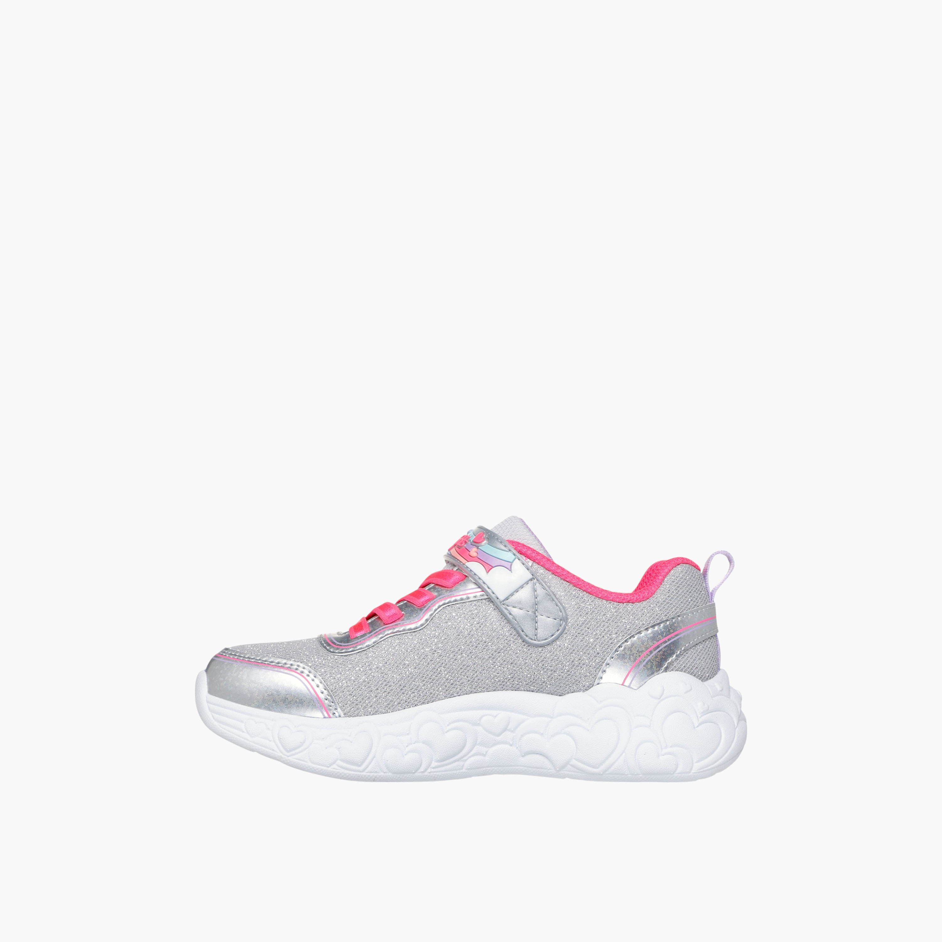 Skechers Girls Eternal Heart Hook & Loop Walking Shoes-girls-shoes-sneakers-image-4
