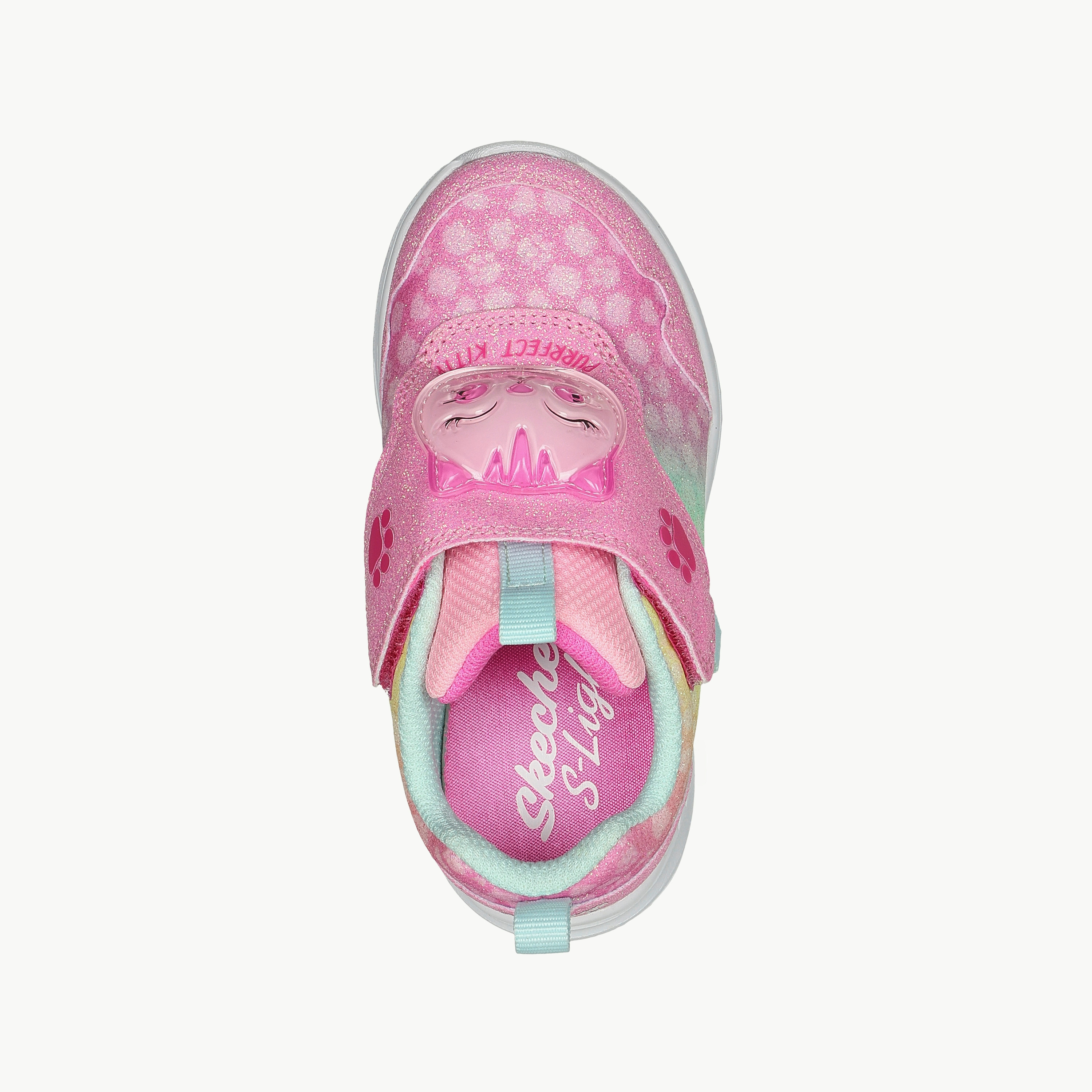 حذاء سكتشرز جليمر كيكس للأطفال سهل الارتداء | 302698N-baby-girls-shoes-closedshoes-image-9