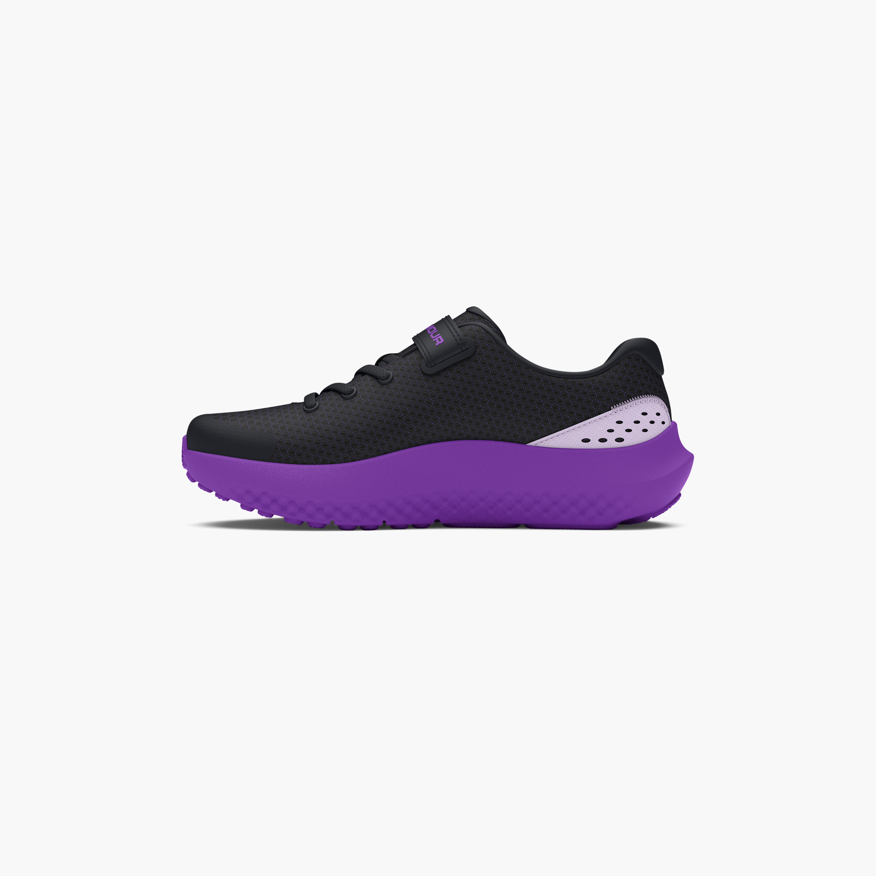 حذاء جري تشارجد سيرج بشريط لاصق للبنات من أندر أرمور-girls-shoes-sneakers-image-4