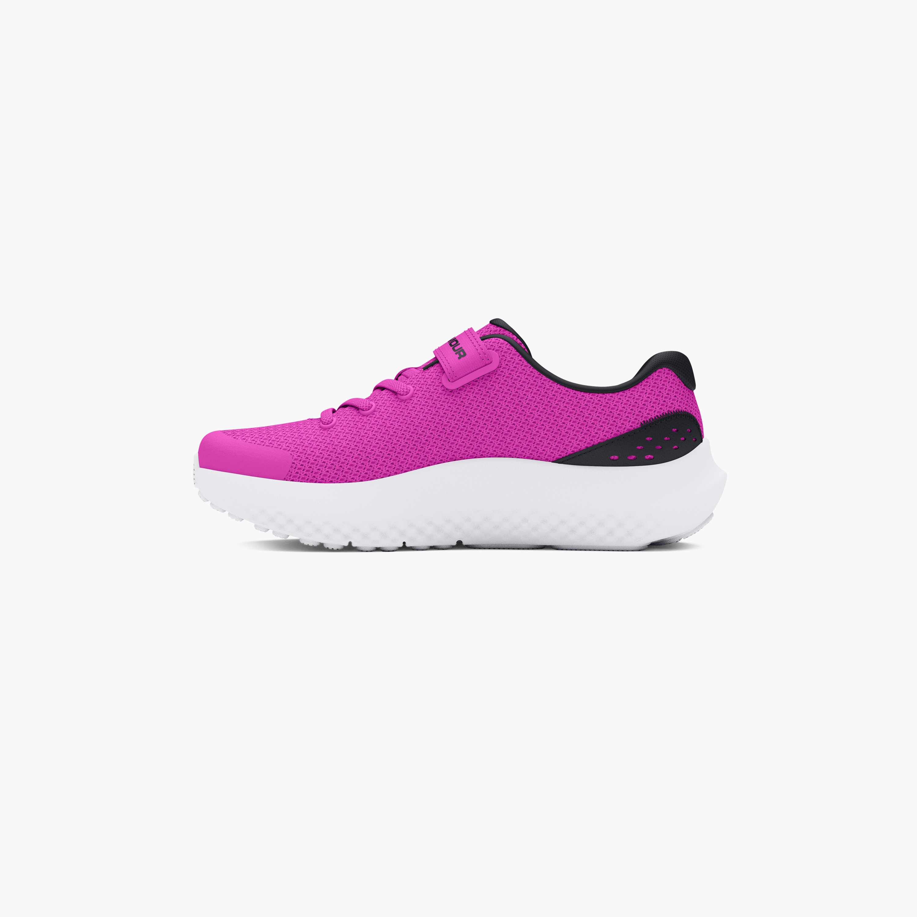 Under Armour Girls CHARGED SURGE Hook & Loop Running Shoes-girls-shoes-sports-image-4
