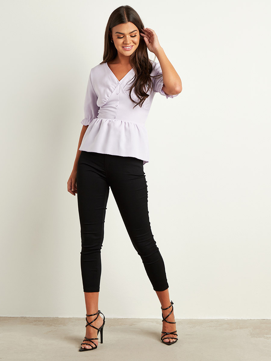 بلوزة بتصميم مشد من ستايلي-women-clothing-shirtsandblouses-blouses-image-2