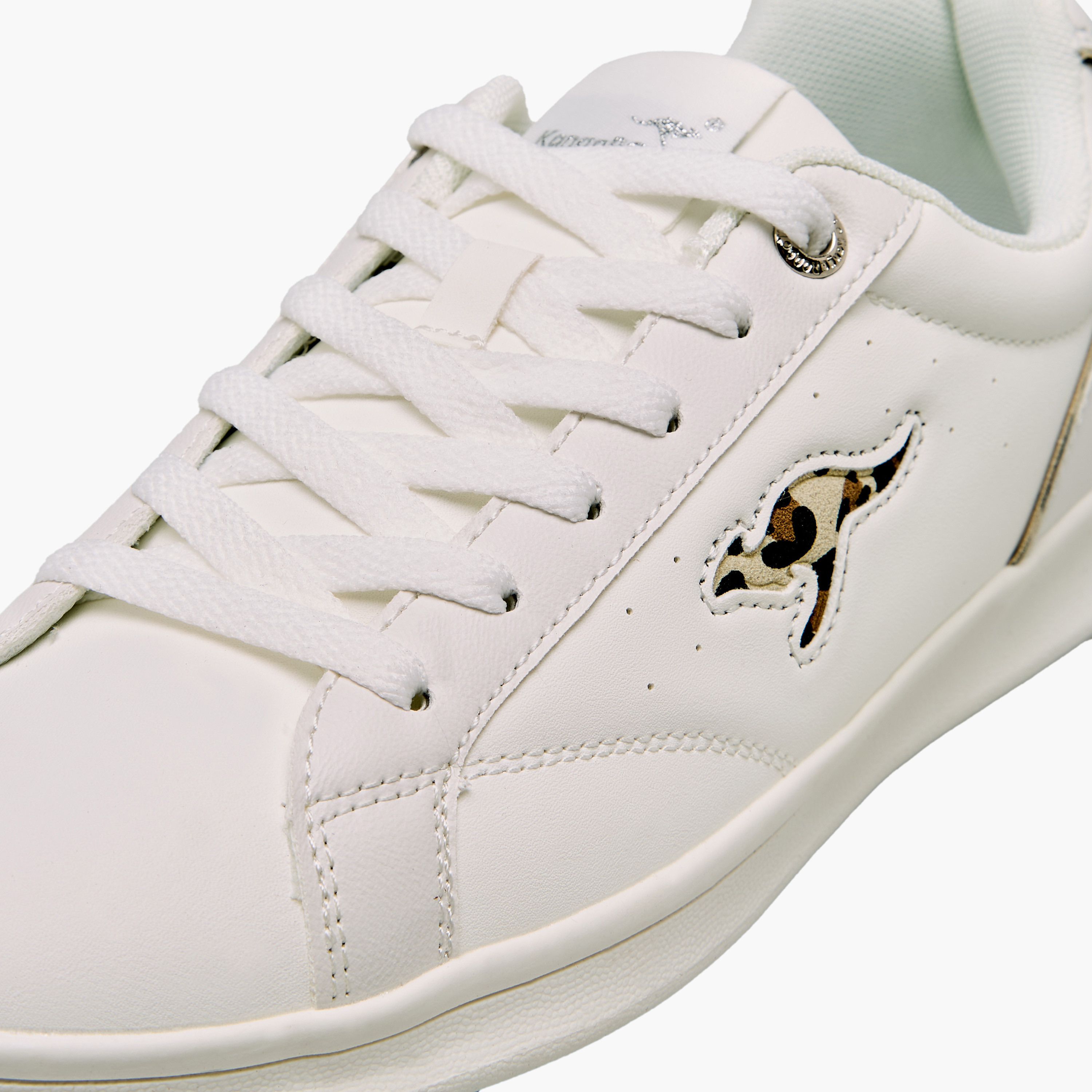 KangaROOS Women Logo Lace-Up Sports Shoes-women-shoes-sneakers-image-4