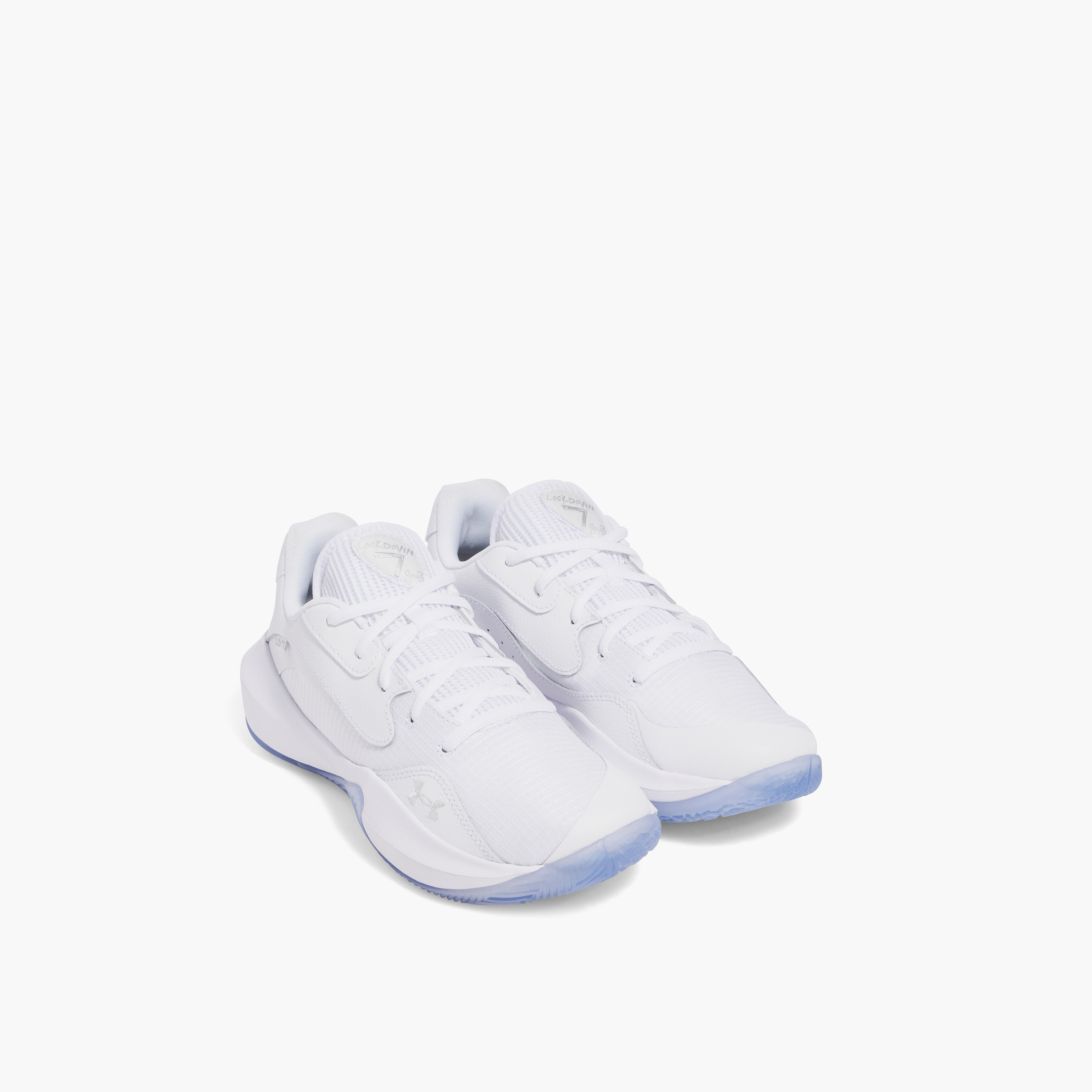 حذاء كرة السلة للرجال لوكداون 7 برباط من اندر ارمر للرجال 3027646 | OE-sports-men-shoes-image-1