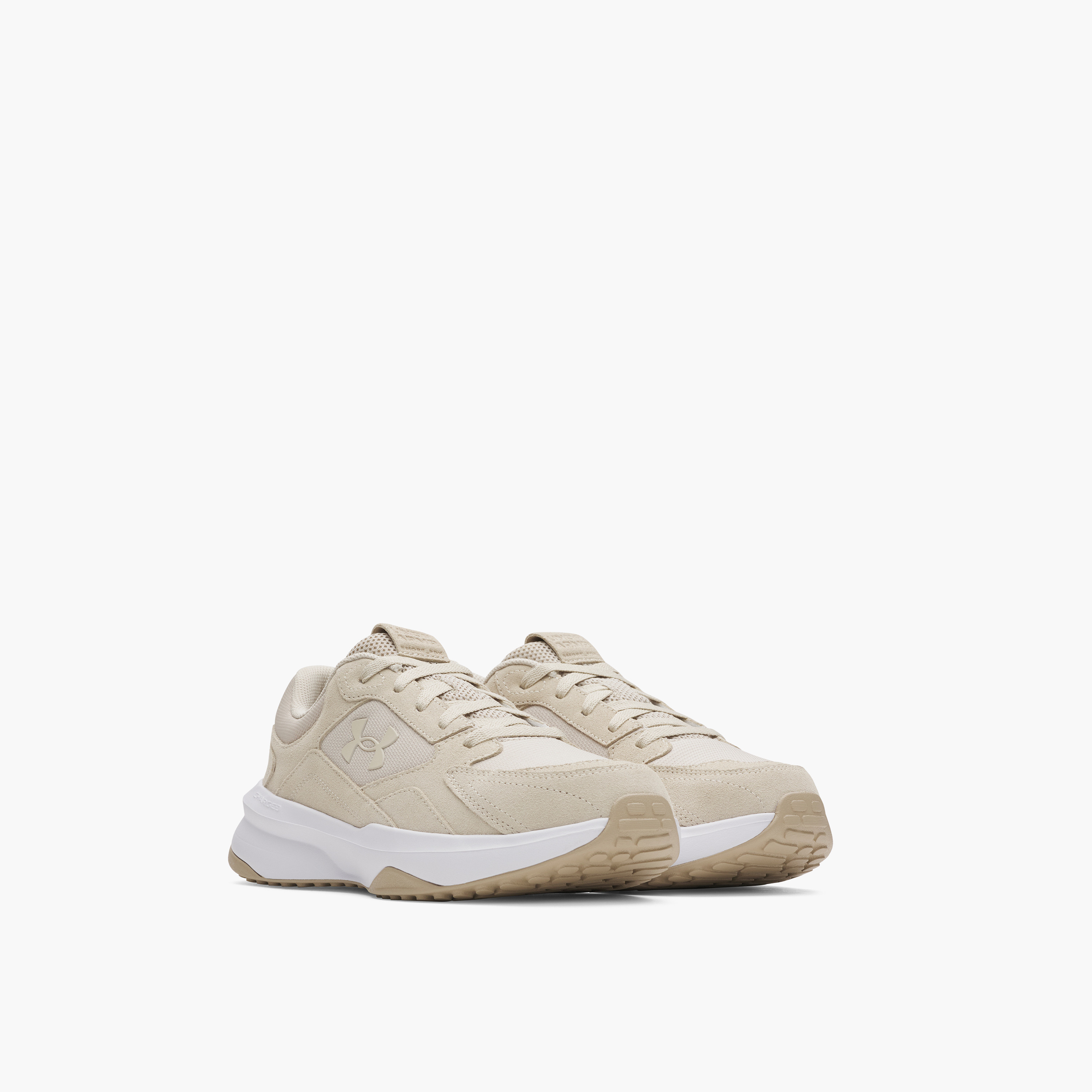 Under Armour Men's Edge Suede Lace-Up Trainers 3027731 | OE-sports-men-shoes-image-1