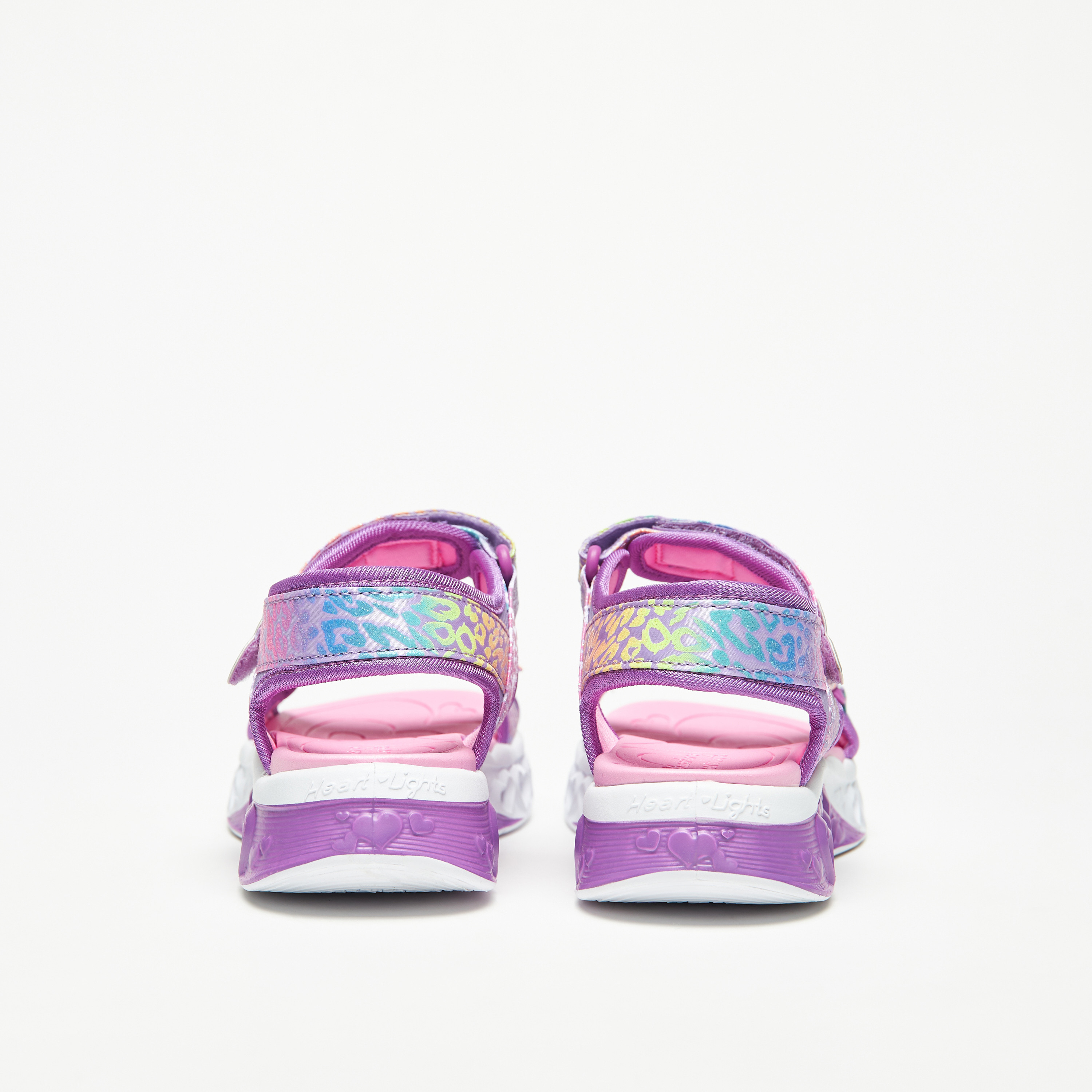 سكيتشرز صندل فلاتر هارتس ميموري فوم للبنات 302967L-LVMT | OE-girls-shoes-sandals-image-21