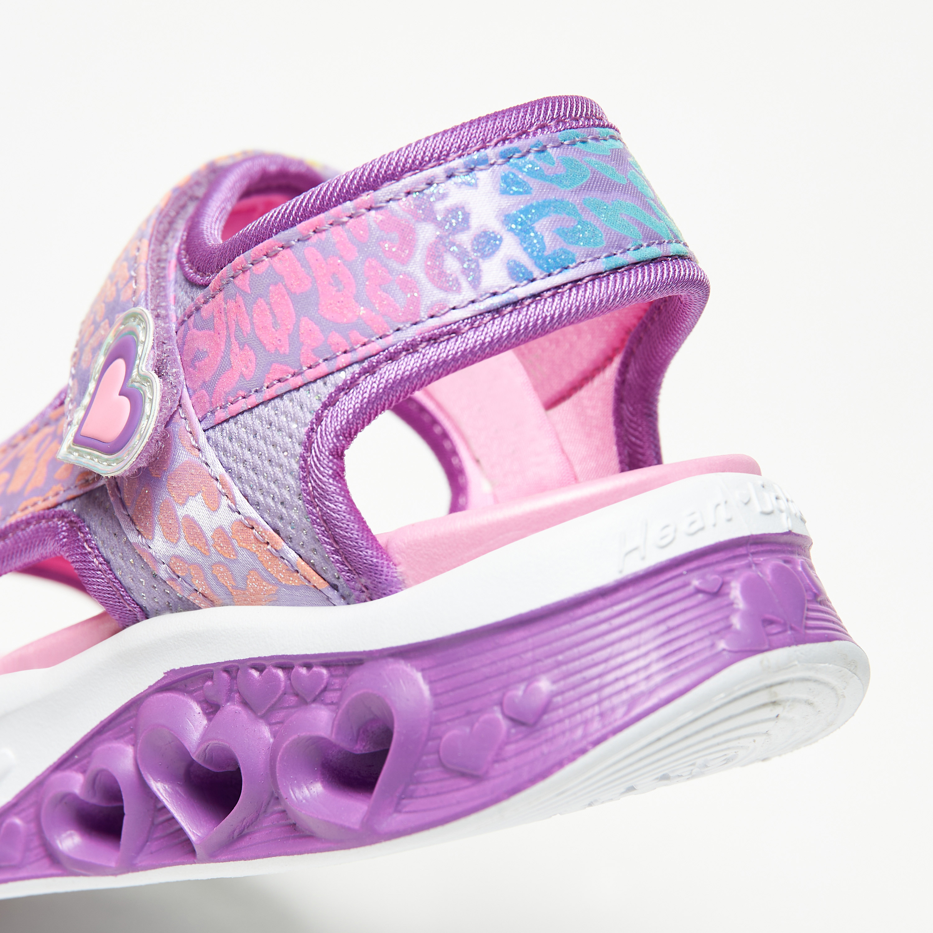 سكيتشرز صندل فلاتر هارتس ميموري فوم للبنات 302967L-LVMT | OE-girls-shoes-sandals-image-24