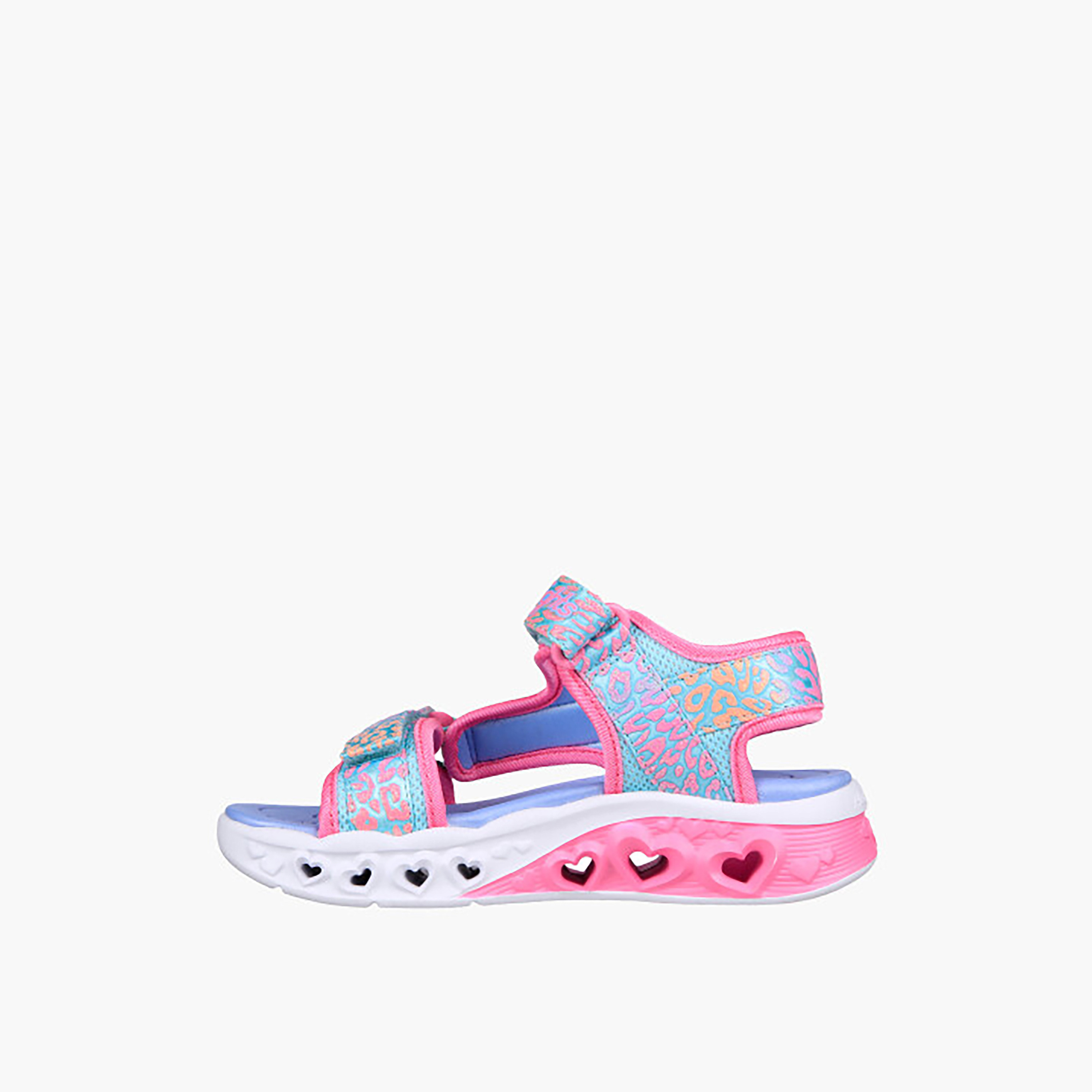 سكيتشرز صندل فلاتر هارتس ميموري فوم للبنات 302967L-LVMT | OE-girls-shoes-sandals-image-10