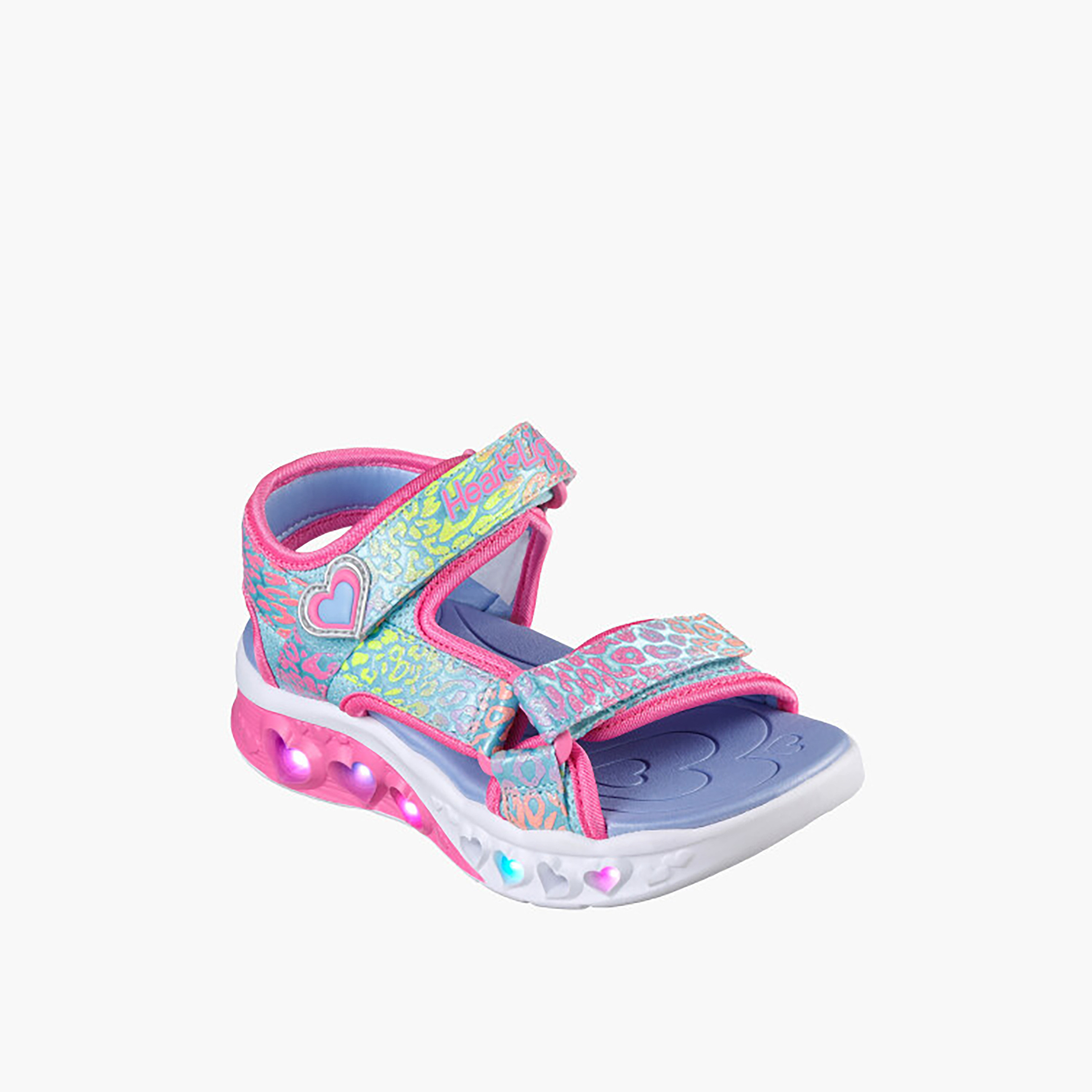 سكيتشرز صندل فلاتر هارتس ميموري فوم للبنات 302967L-LVMT | OE-girls-shoes-sandals-image-14