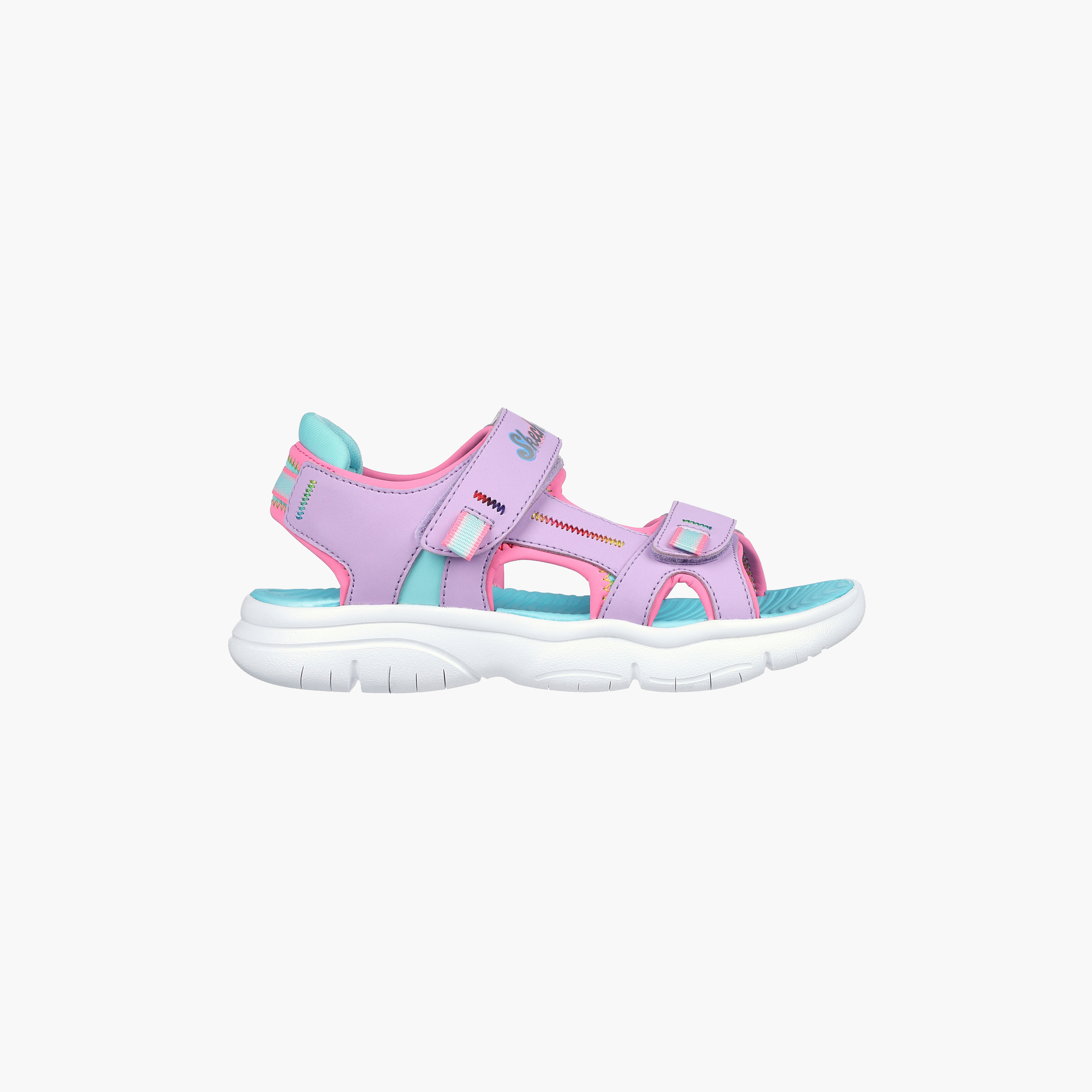 سكيتشرز صندل فليكس سبلاش ميموري فوم للبنات 302984L-LVTQ | OE-girls-shoes-sandals-image-8