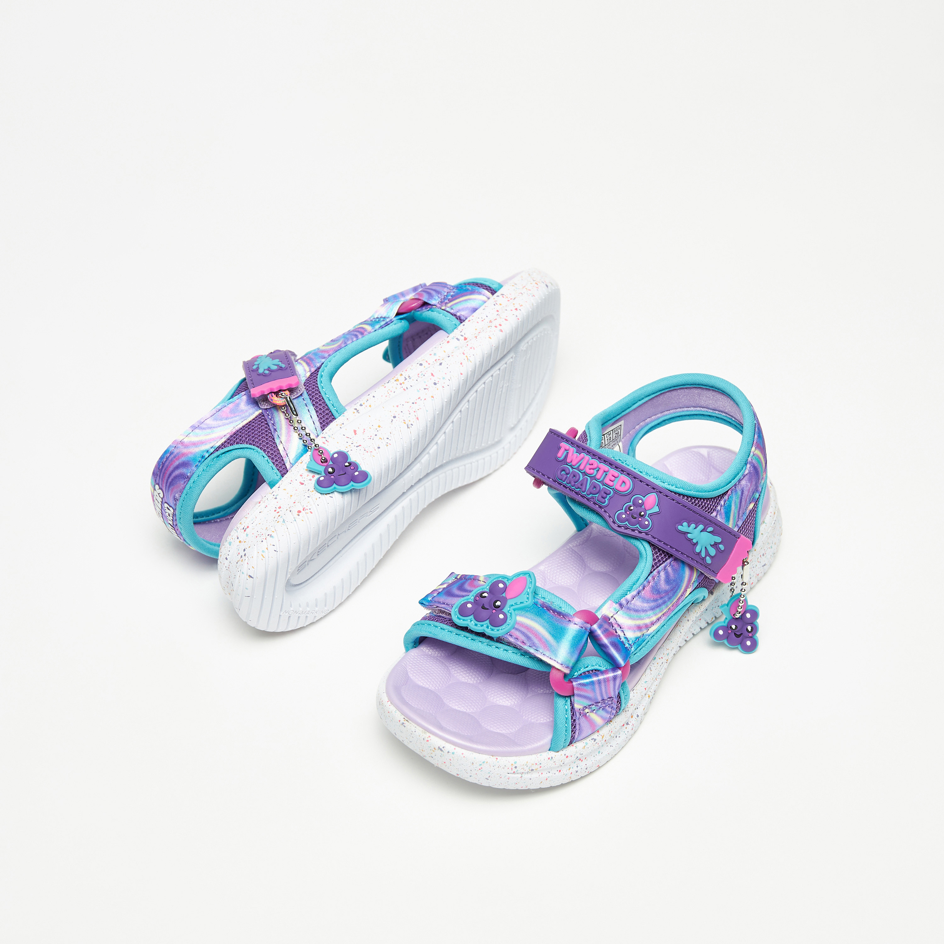 سكيتشرز صندل جامبسترز ميموري فوم للبنات 302999L-PRMT | OE-girls-shoes-sandals-image-6